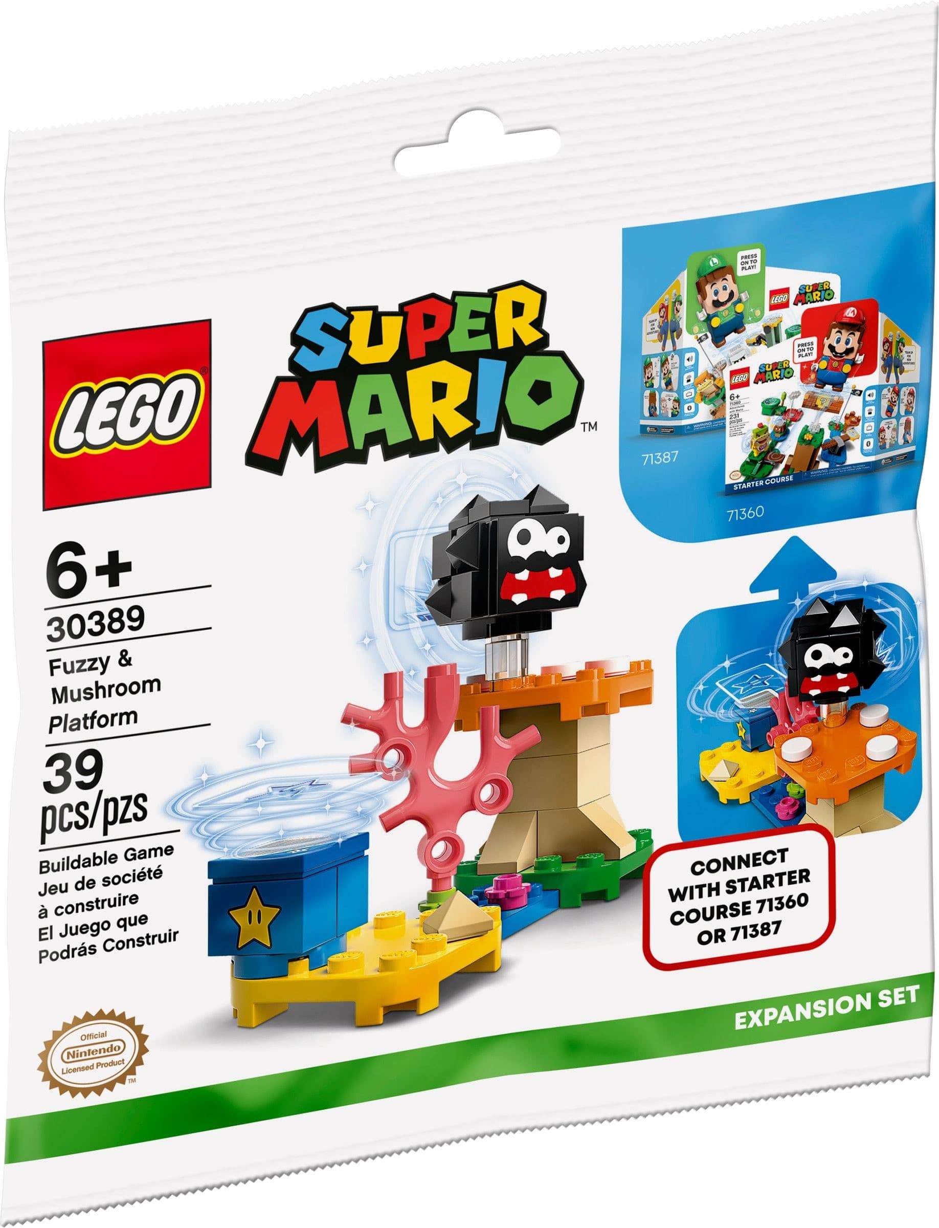 Fuzzy & Mushroom Platform Expansion Set