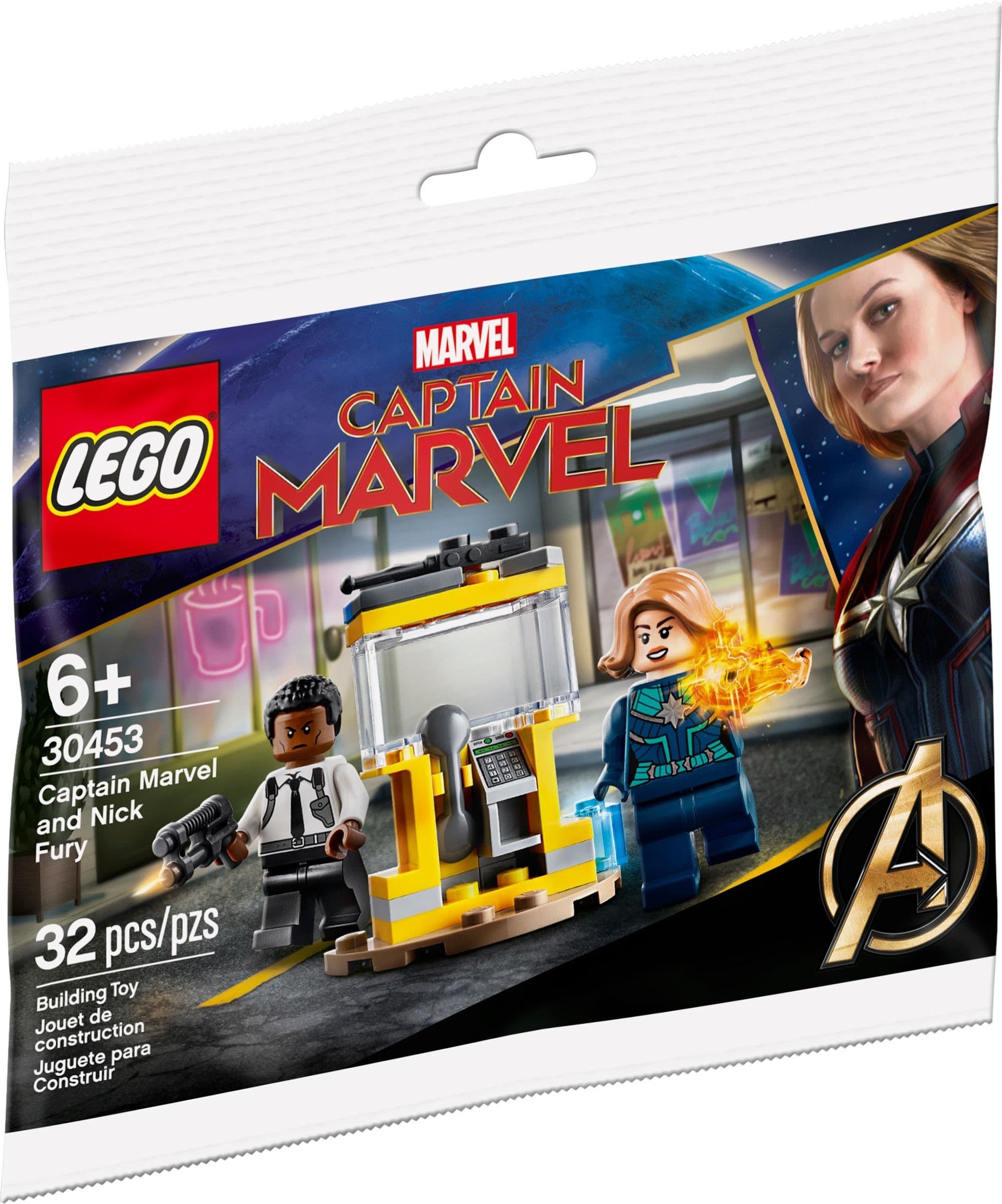 Captain Marvel and Nick Fury