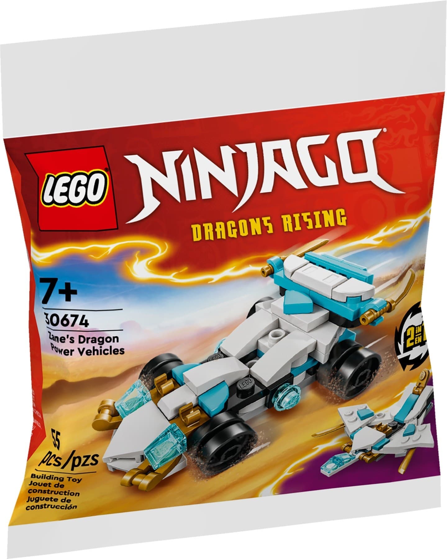 Zane's Dragon Power Vehicles
