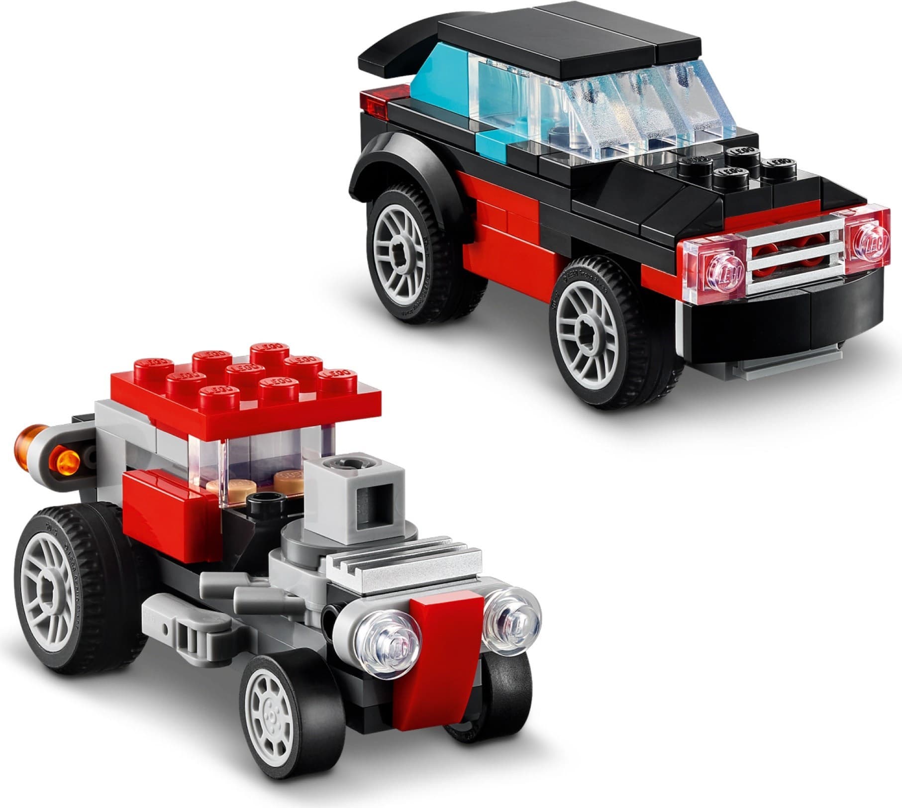 Flatbed Truck with Helicopter