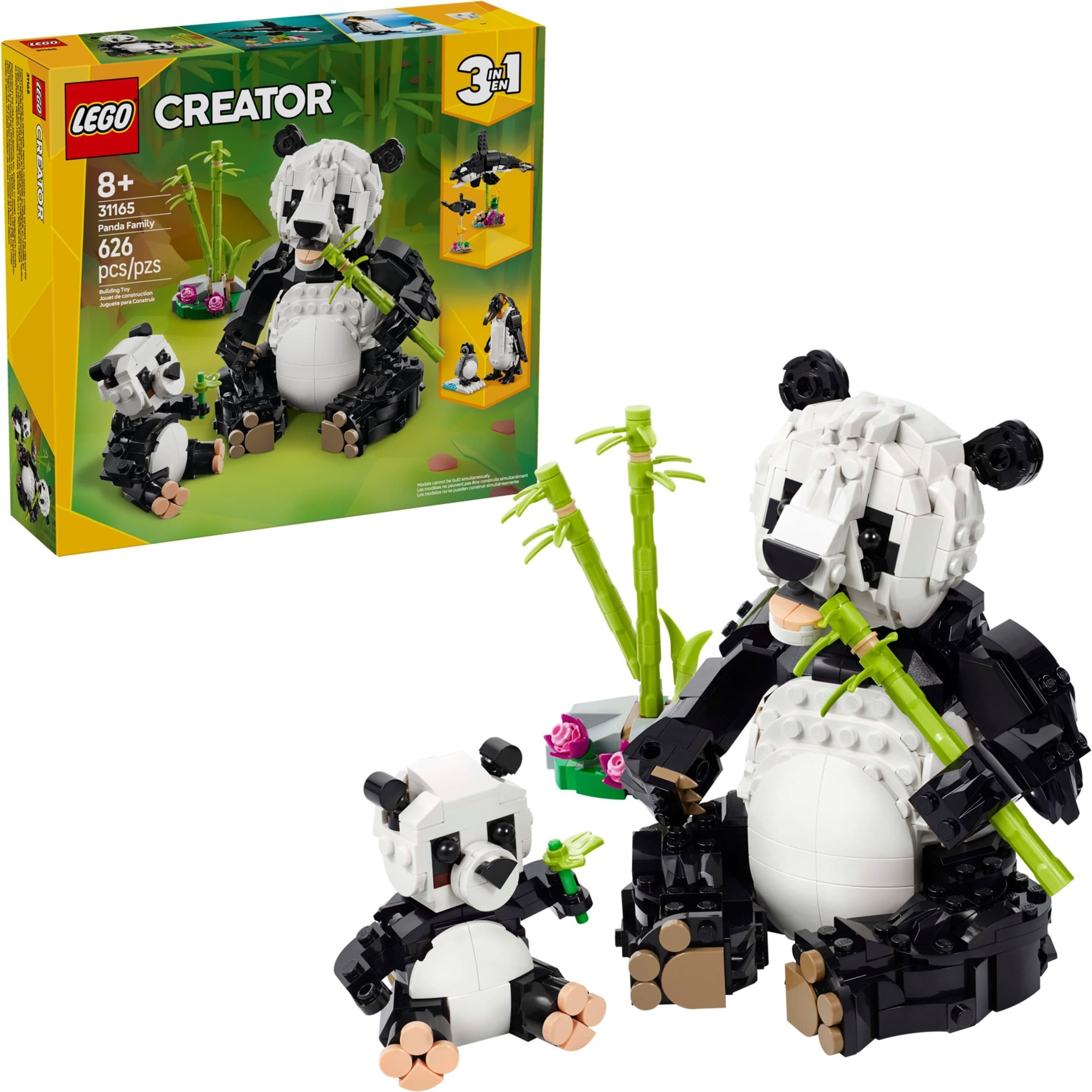 Wild Animals: Panda Family