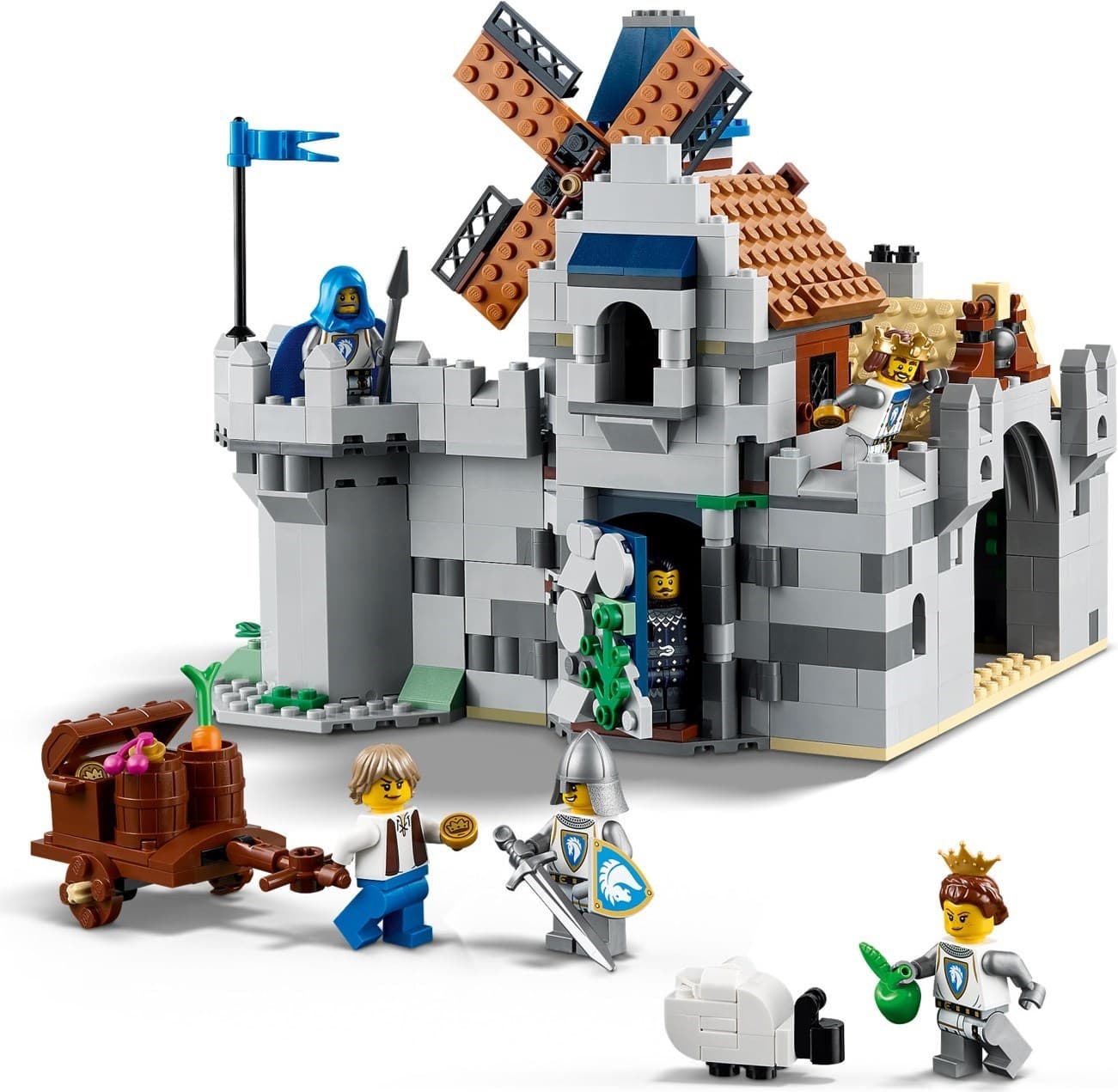 Medieval Horse Knight Castle
