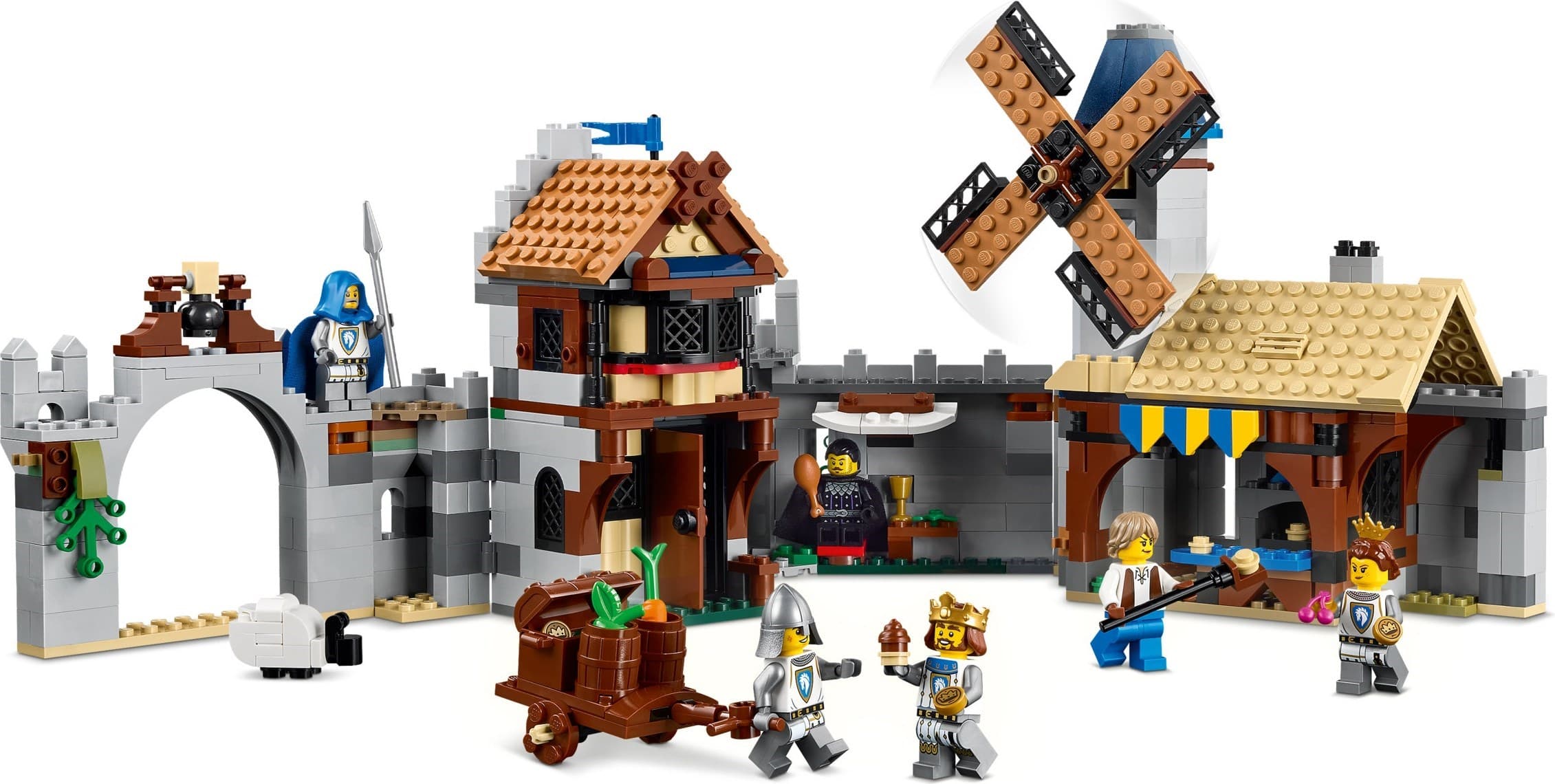 Medieval Horse Knight Castle