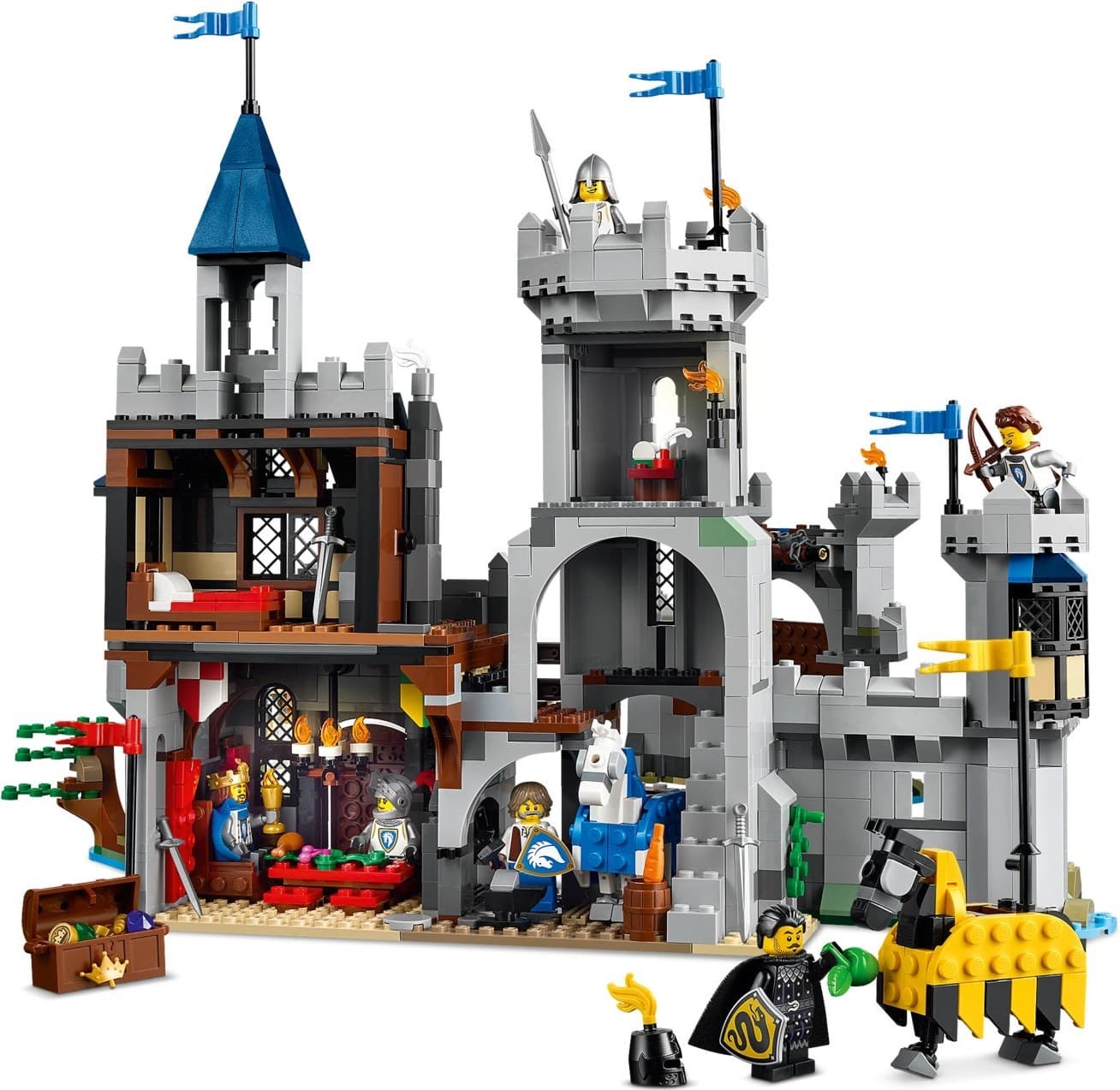 Medieval Horse Knight Castle