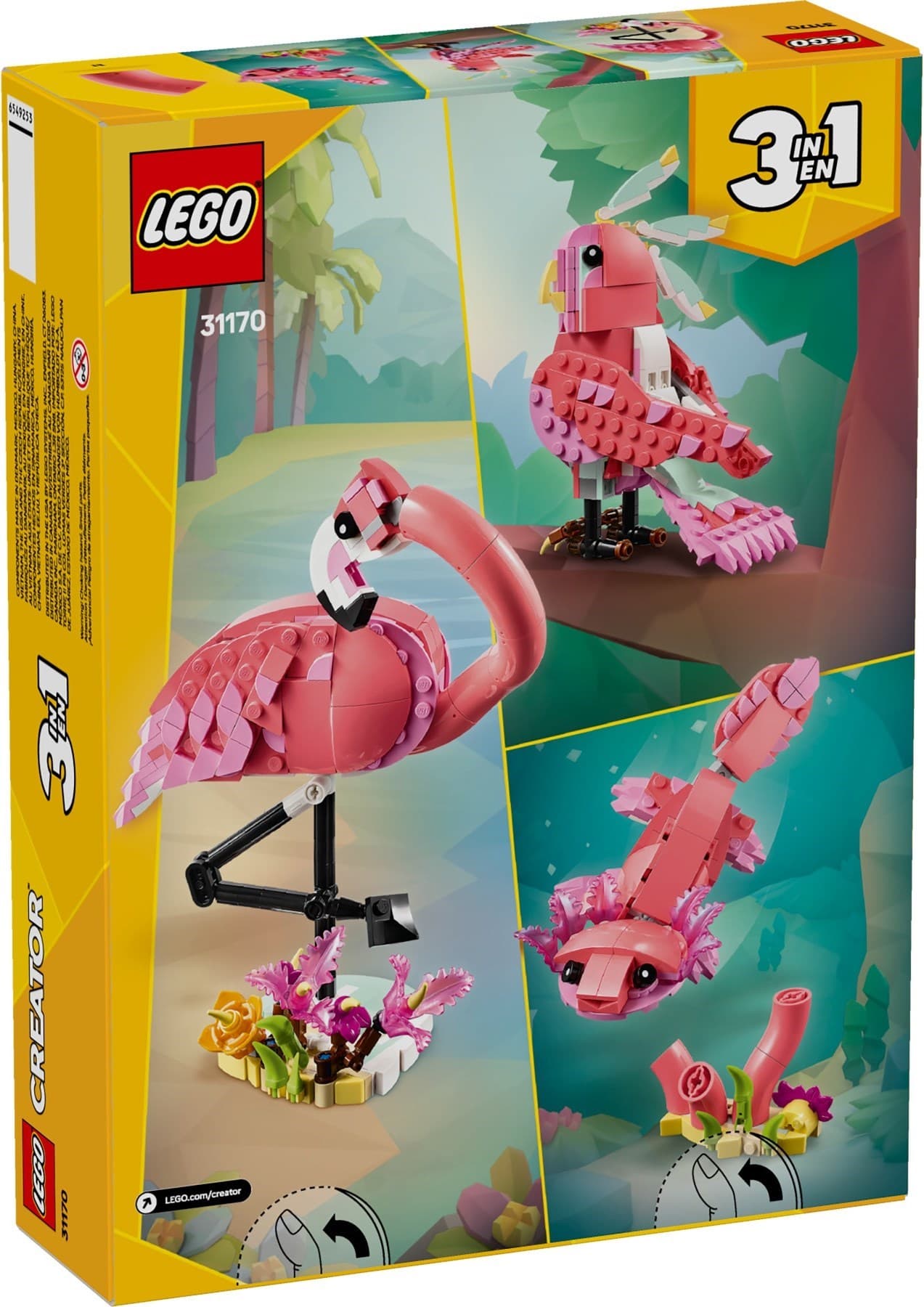 Wild Animals: Pink Flamingo