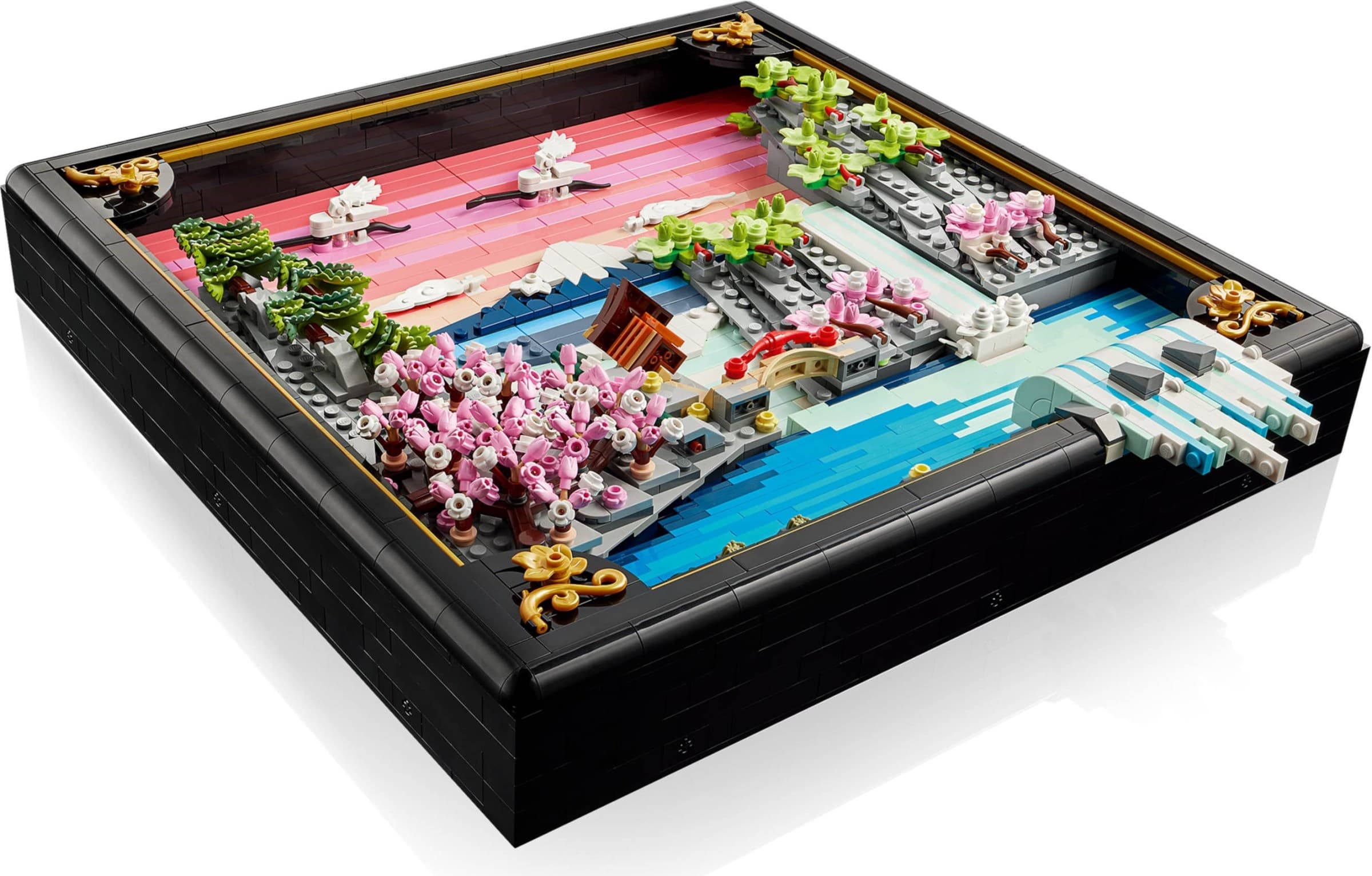 Japanese Cherry Blossom Landscape