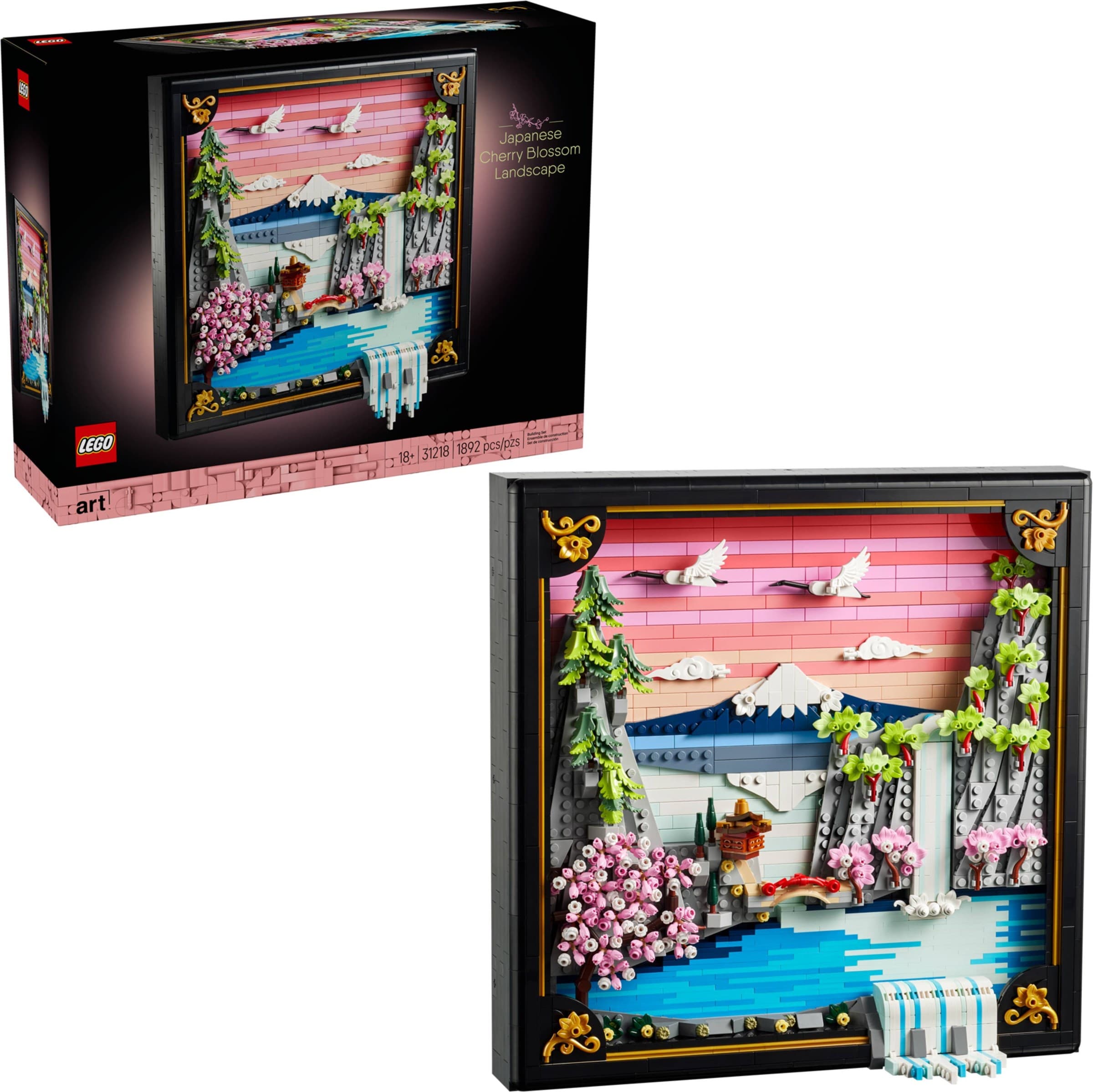 Japanese Cherry Blossom Landscape