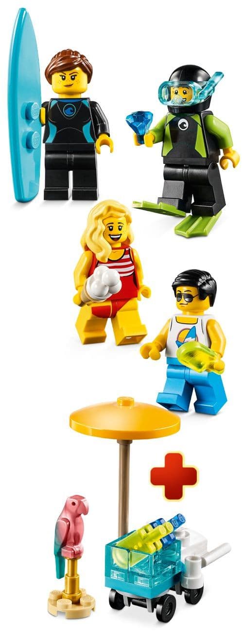 Summer Celebration Minifigure Set