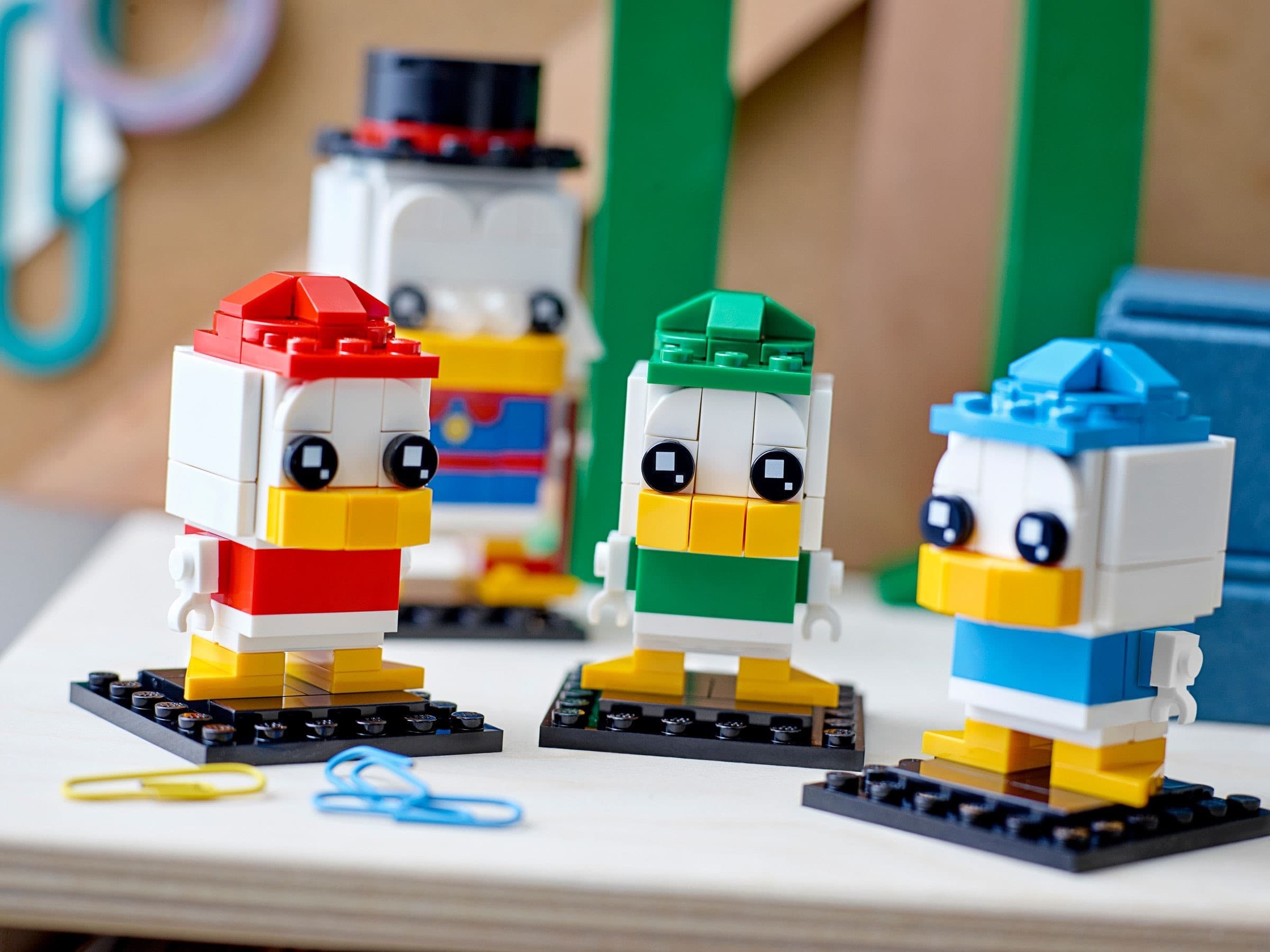 Scrooge McDuck, Huey, Dewey & Louie
