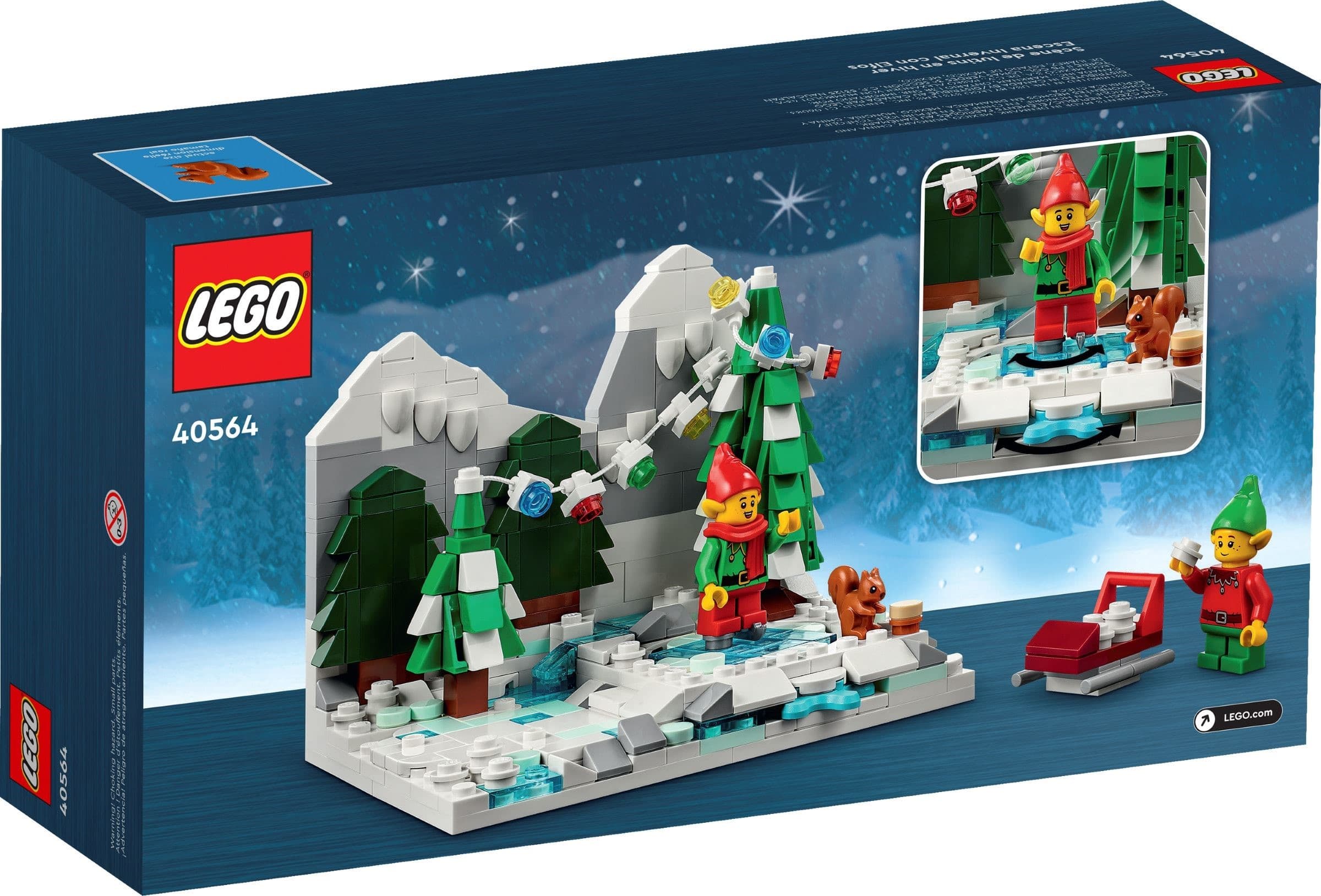 Winter Elves Scene
