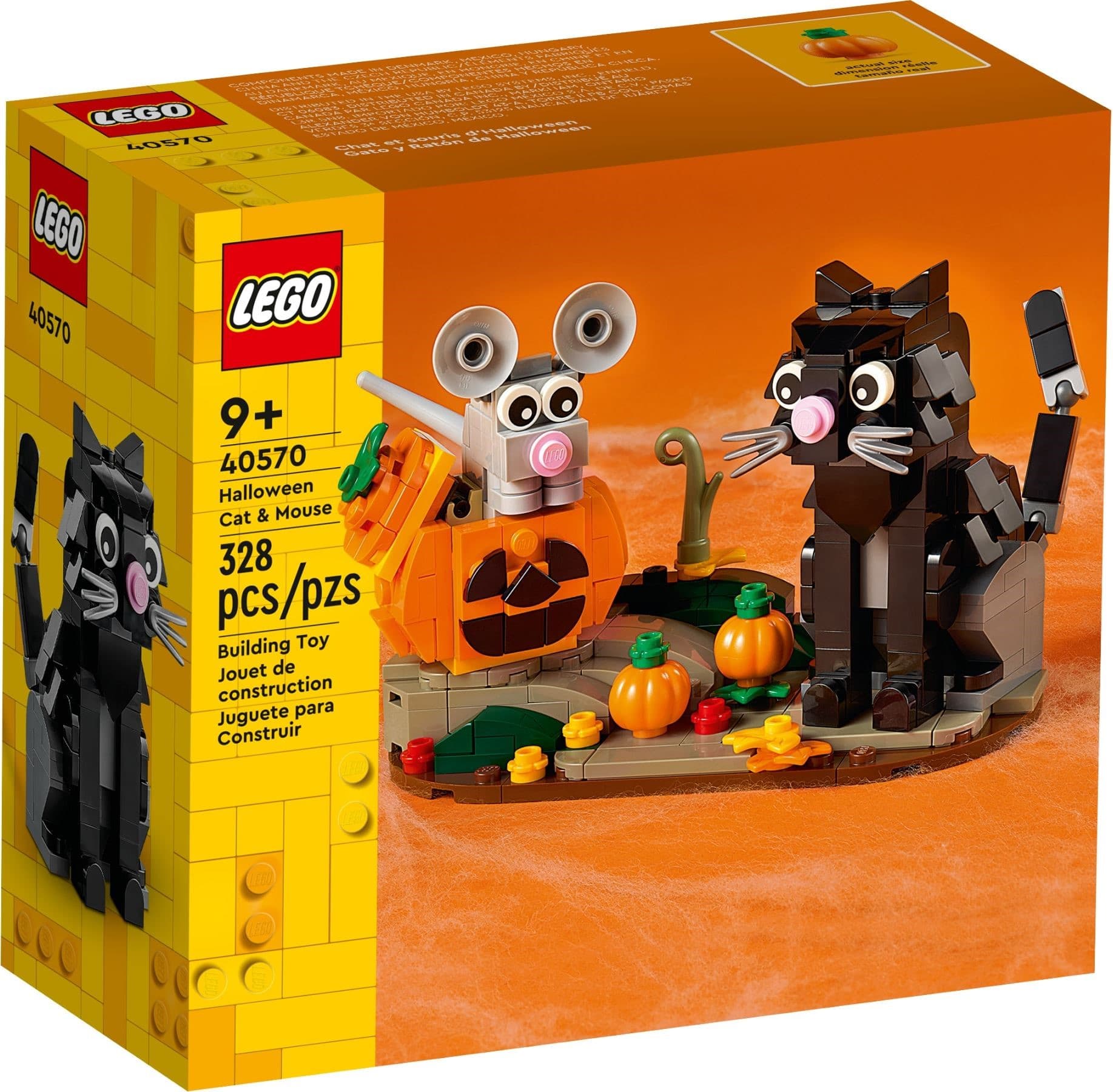 Halloween Cat & Mouse