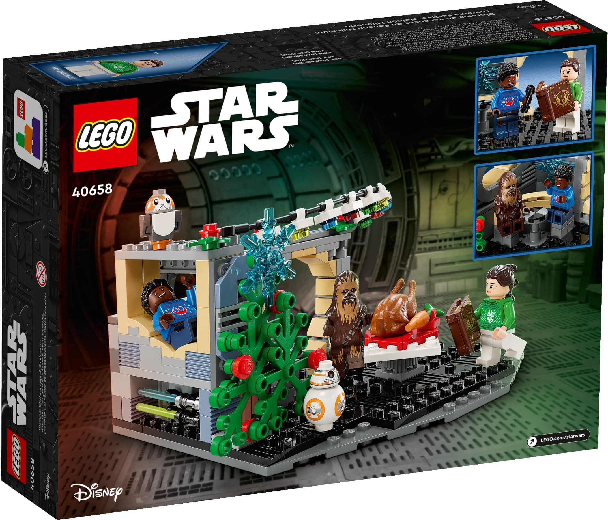 Millennium Falcon Holiday Diorama