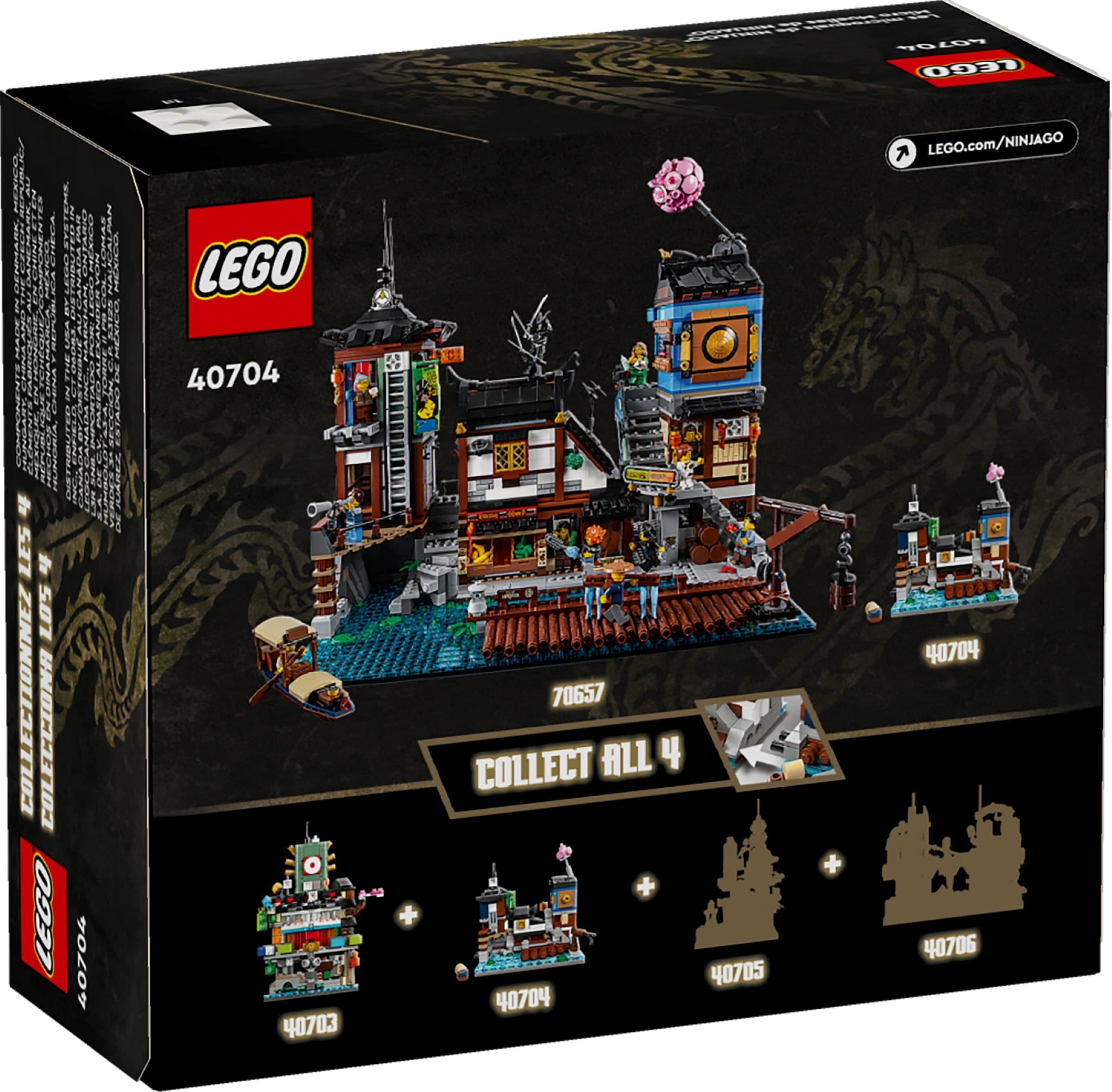 Micro NINJAGO Docks