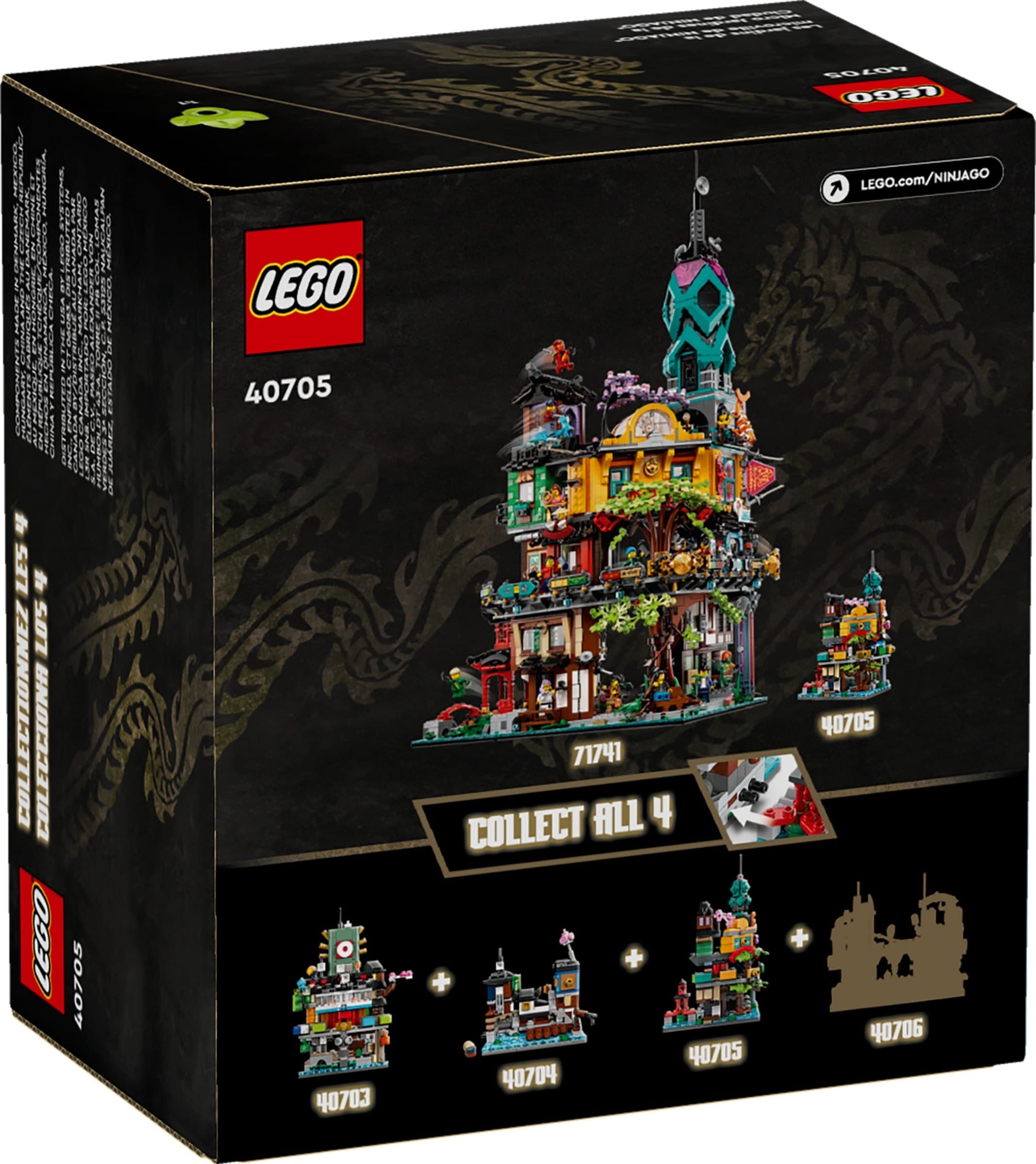 Micro NINJAGO City Gardens