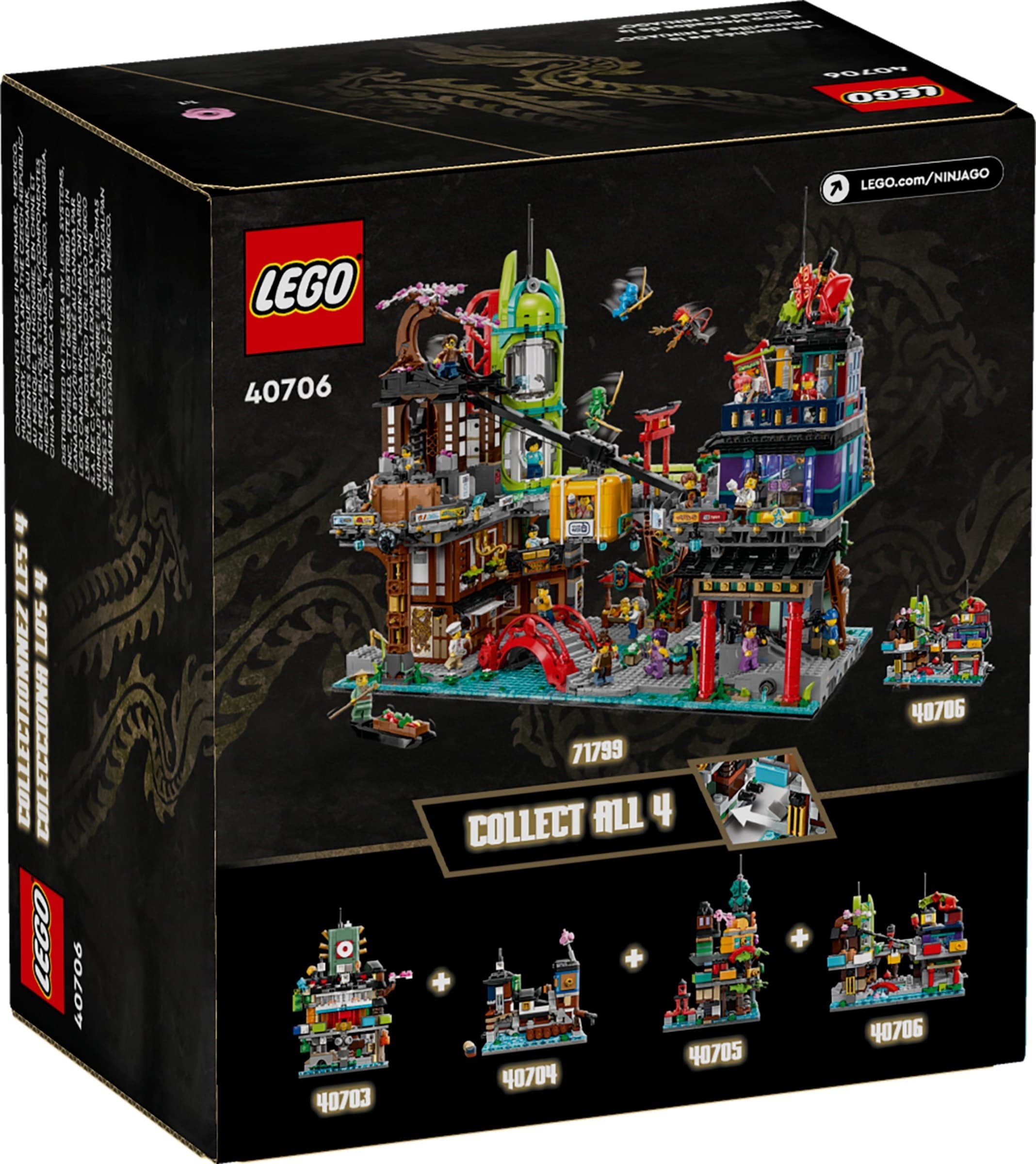 Micro NINJAGO City Markets