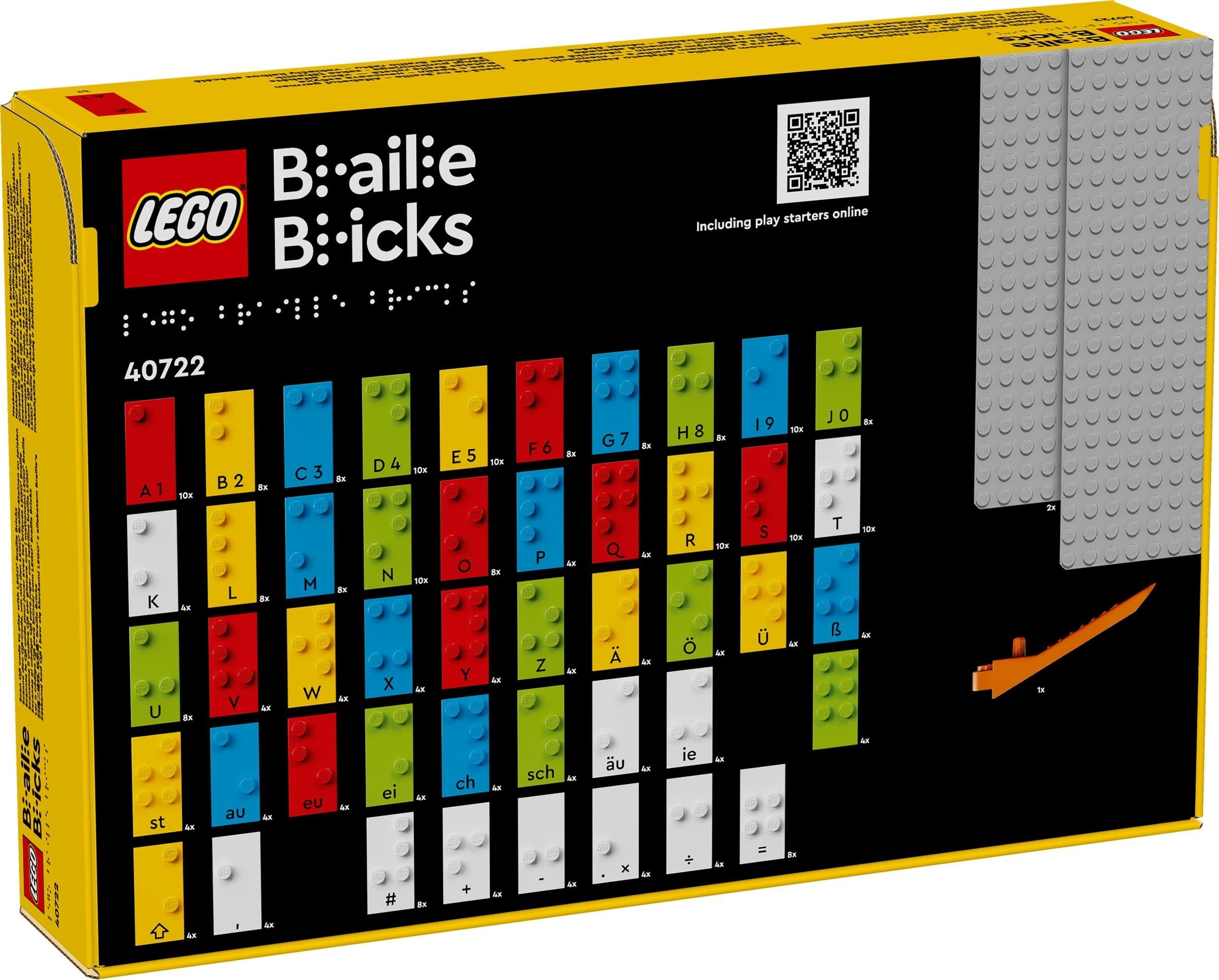 Play with Braille - German Alphabet