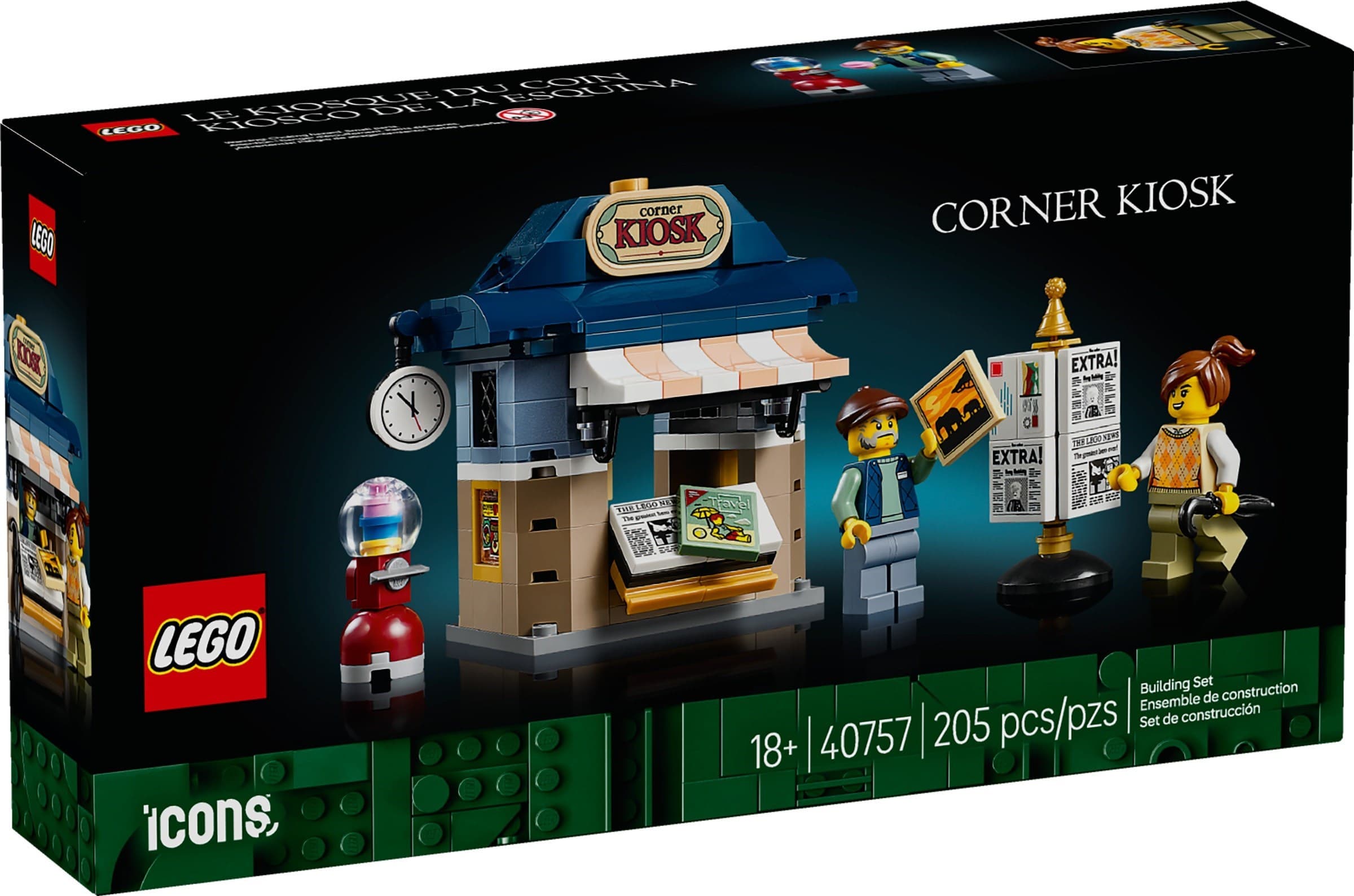 Corner Kiosk
