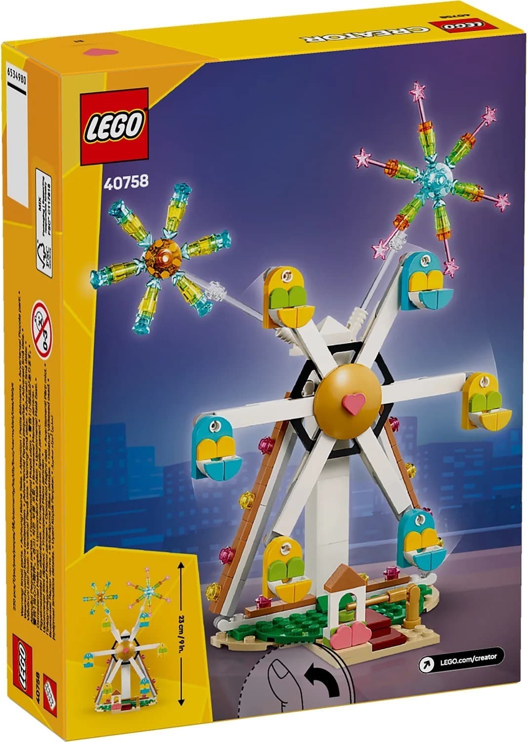 Celebration: Ferris Wheel with Fireworks