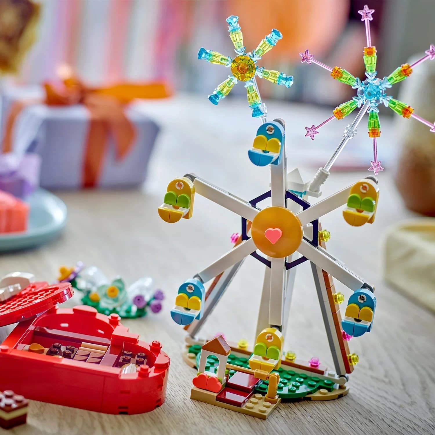 Celebration: Ferris Wheel with Fireworks