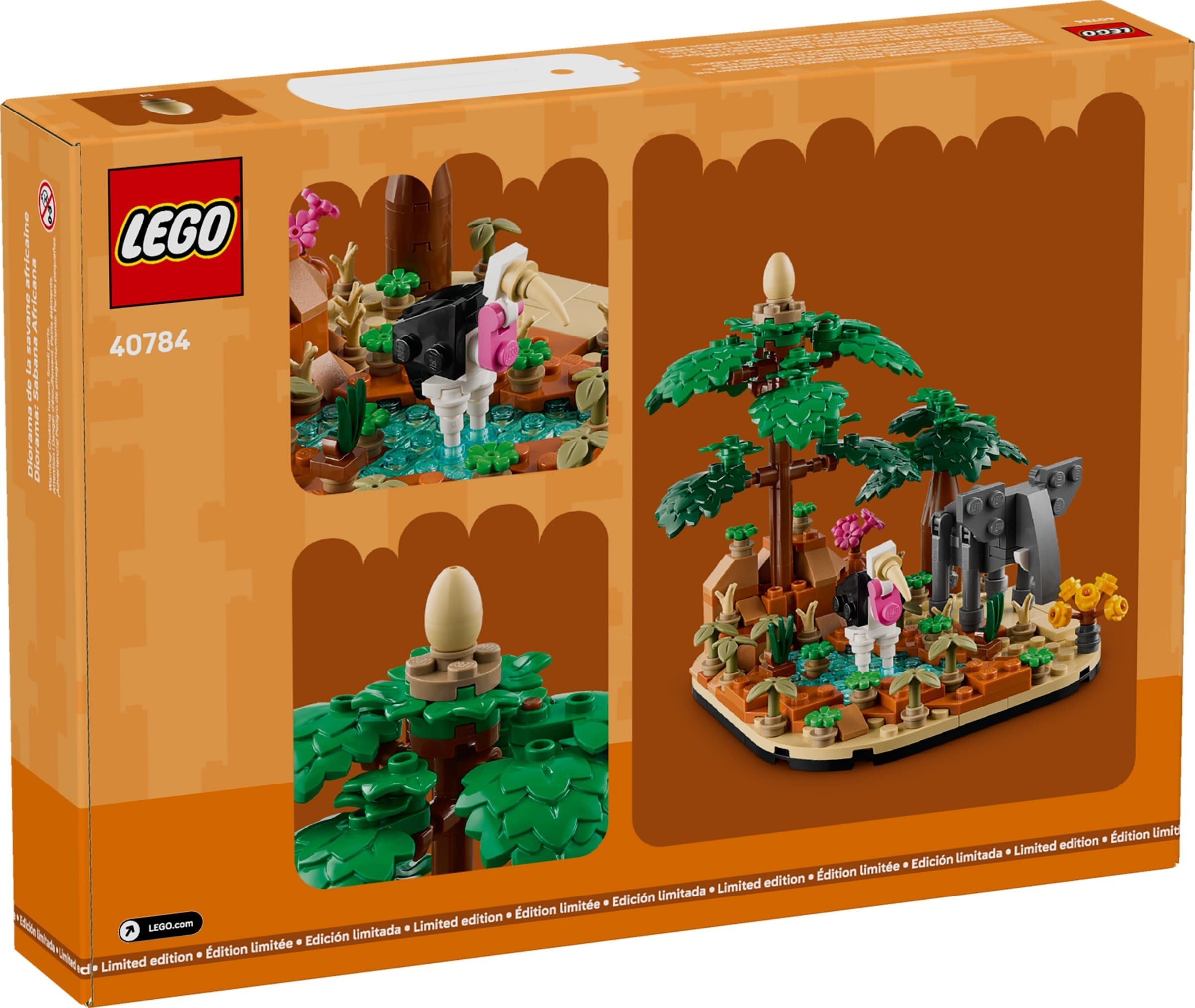 African Savanna Diorama