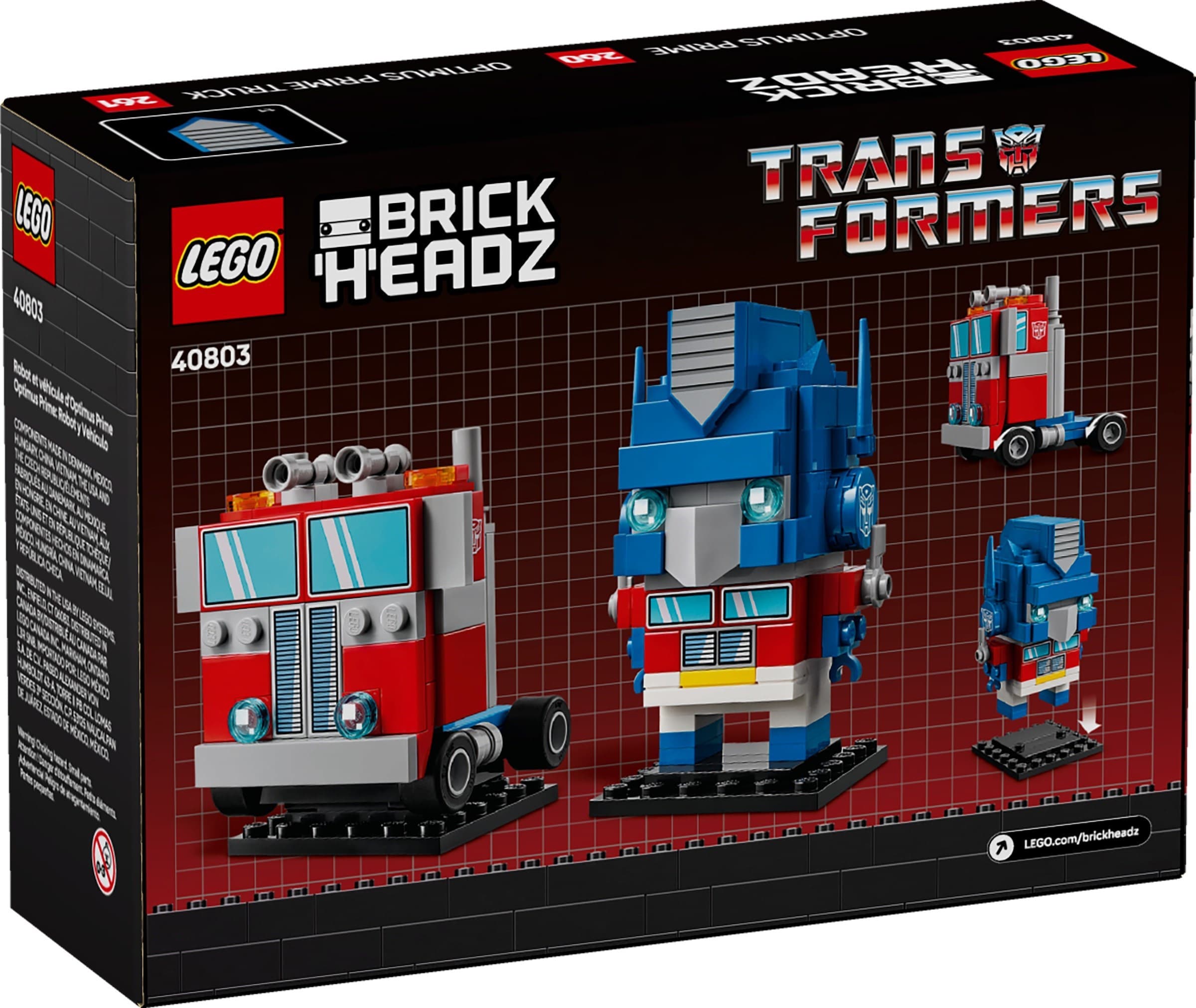 Optimus Prime Robot & Vehicle