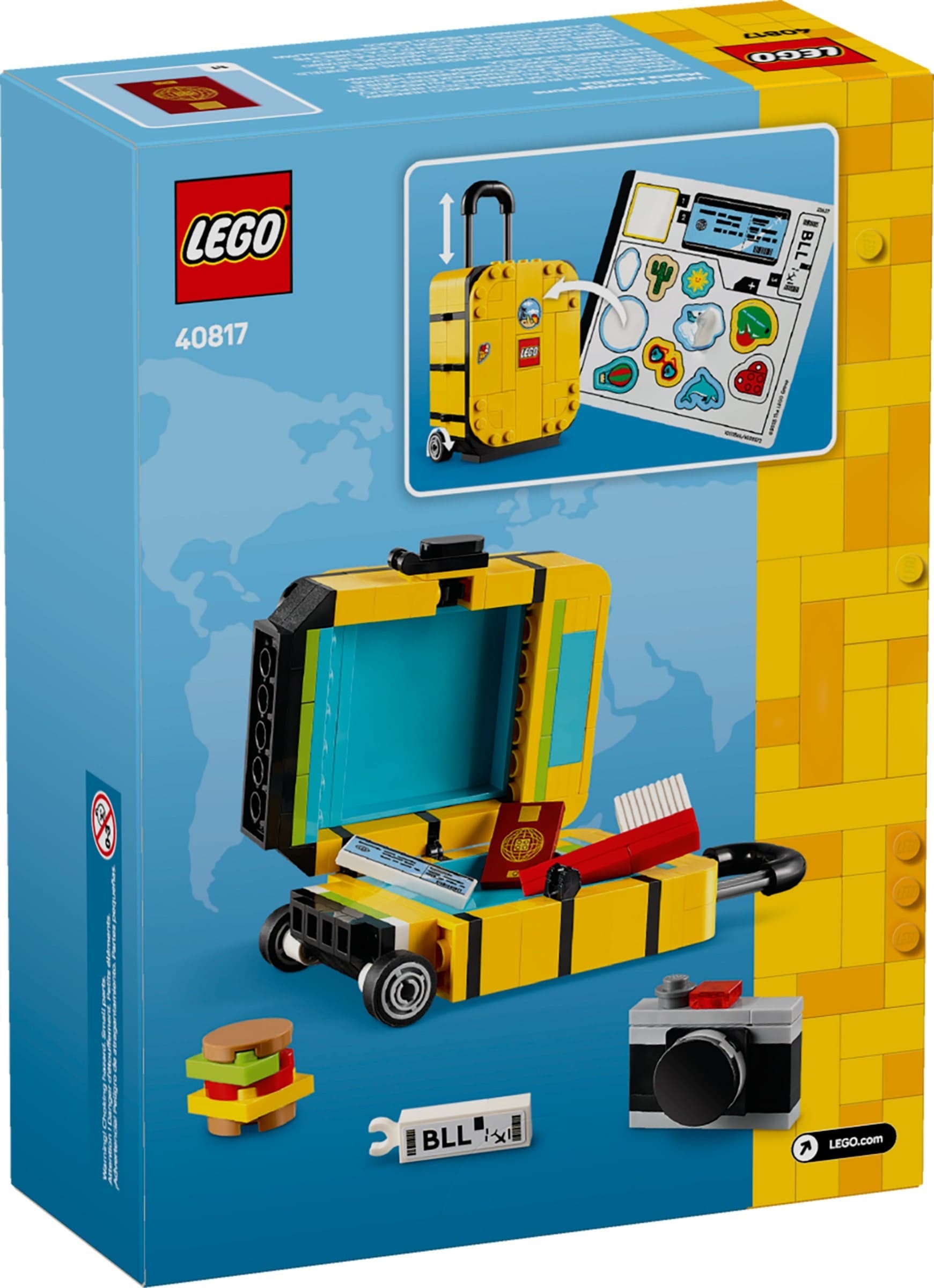 Yellow Travel Suitcase