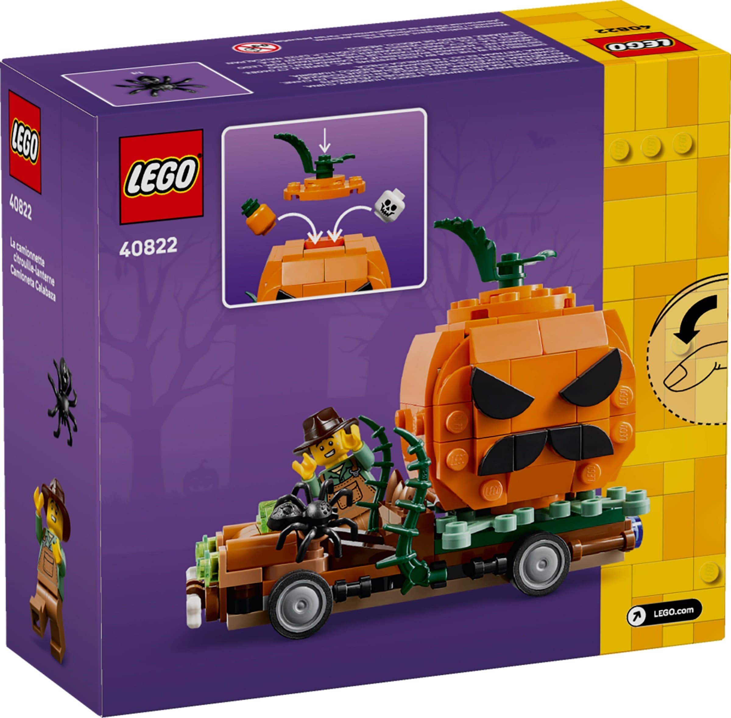 Jack-o'-Lantern Pickup Truck