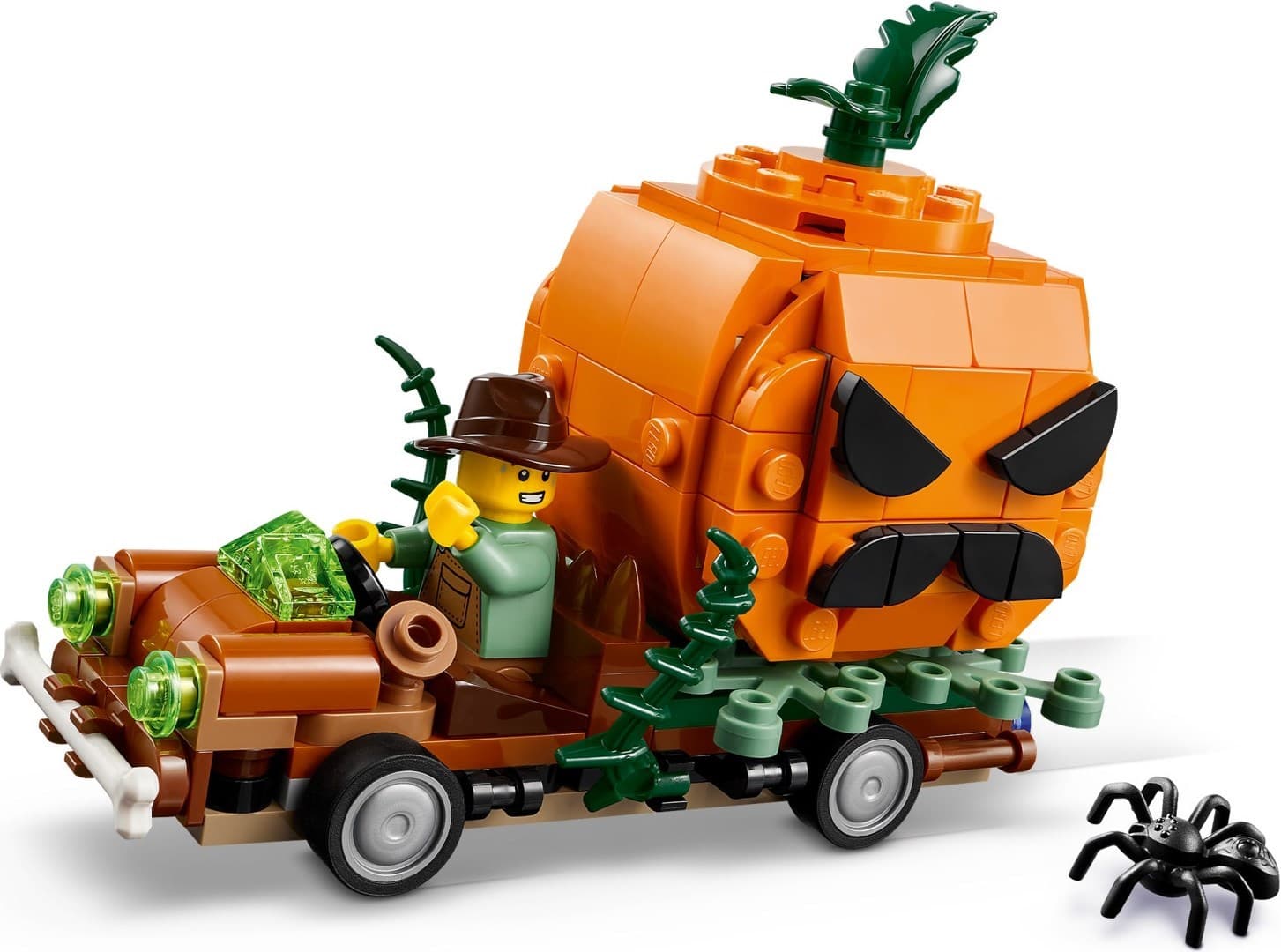 Jack-o'-Lantern Pickup Truck
