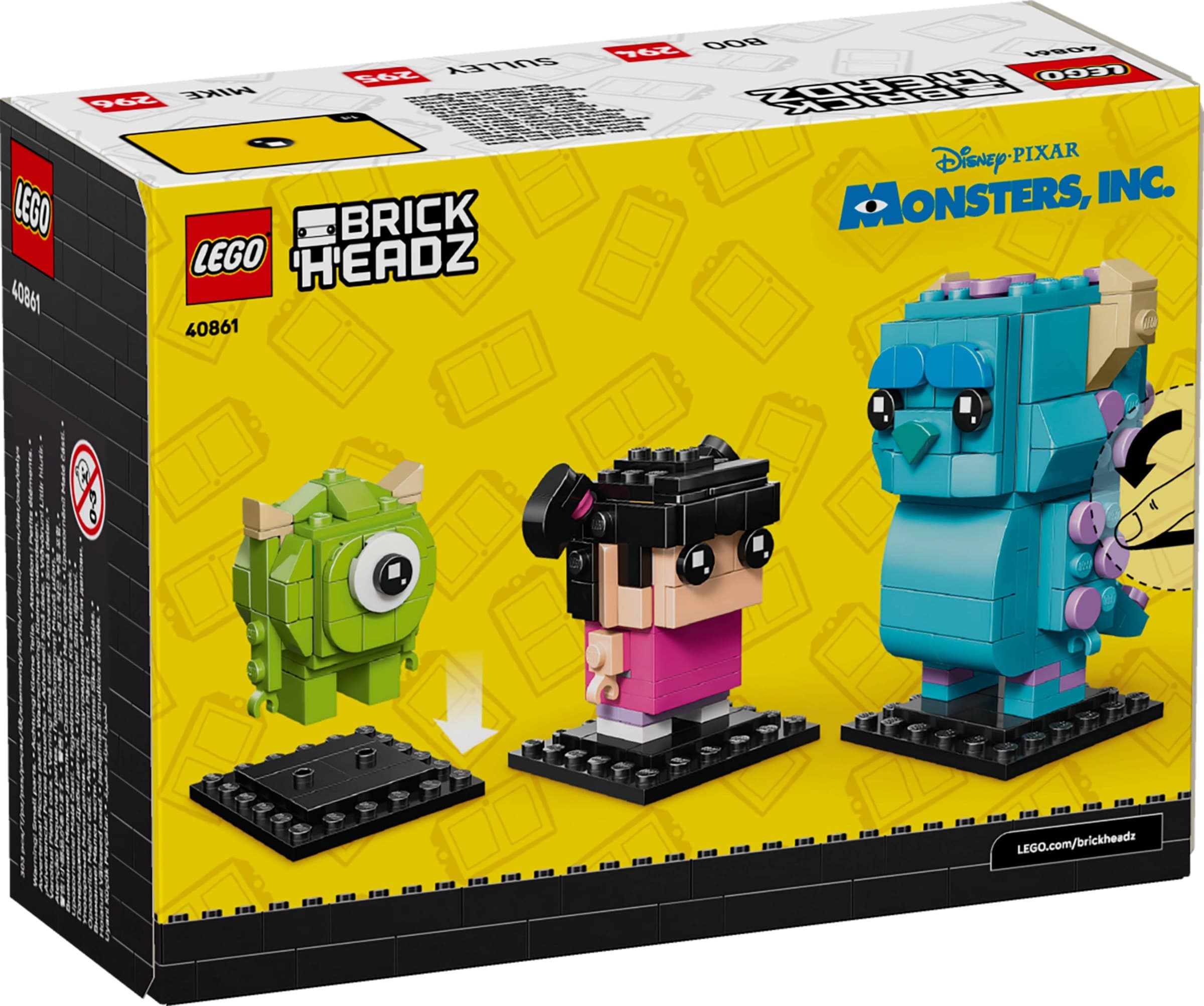 Sulley, Mike and Boo Figures