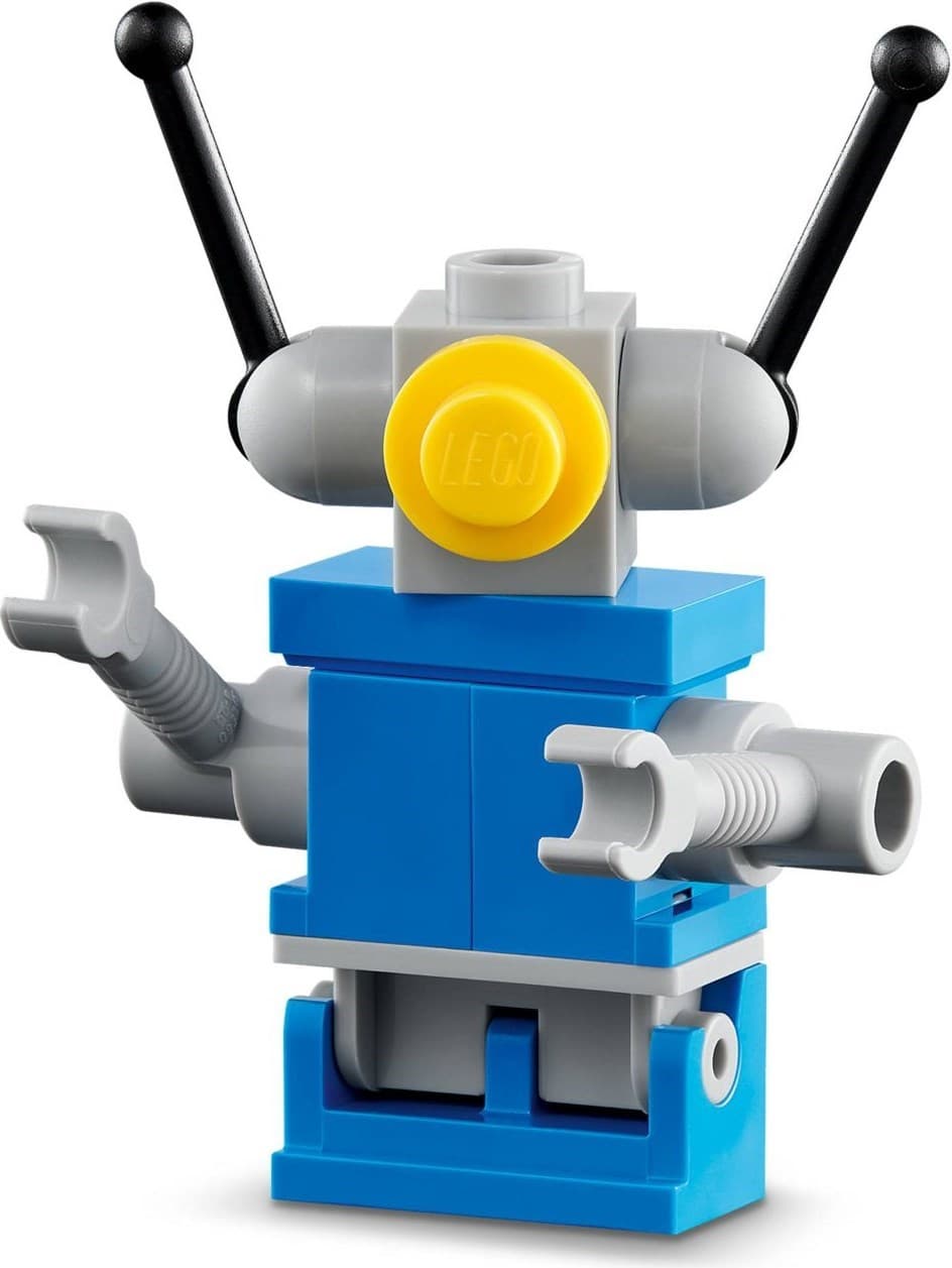 Up-Scaled Blue Astronaut Minifigure