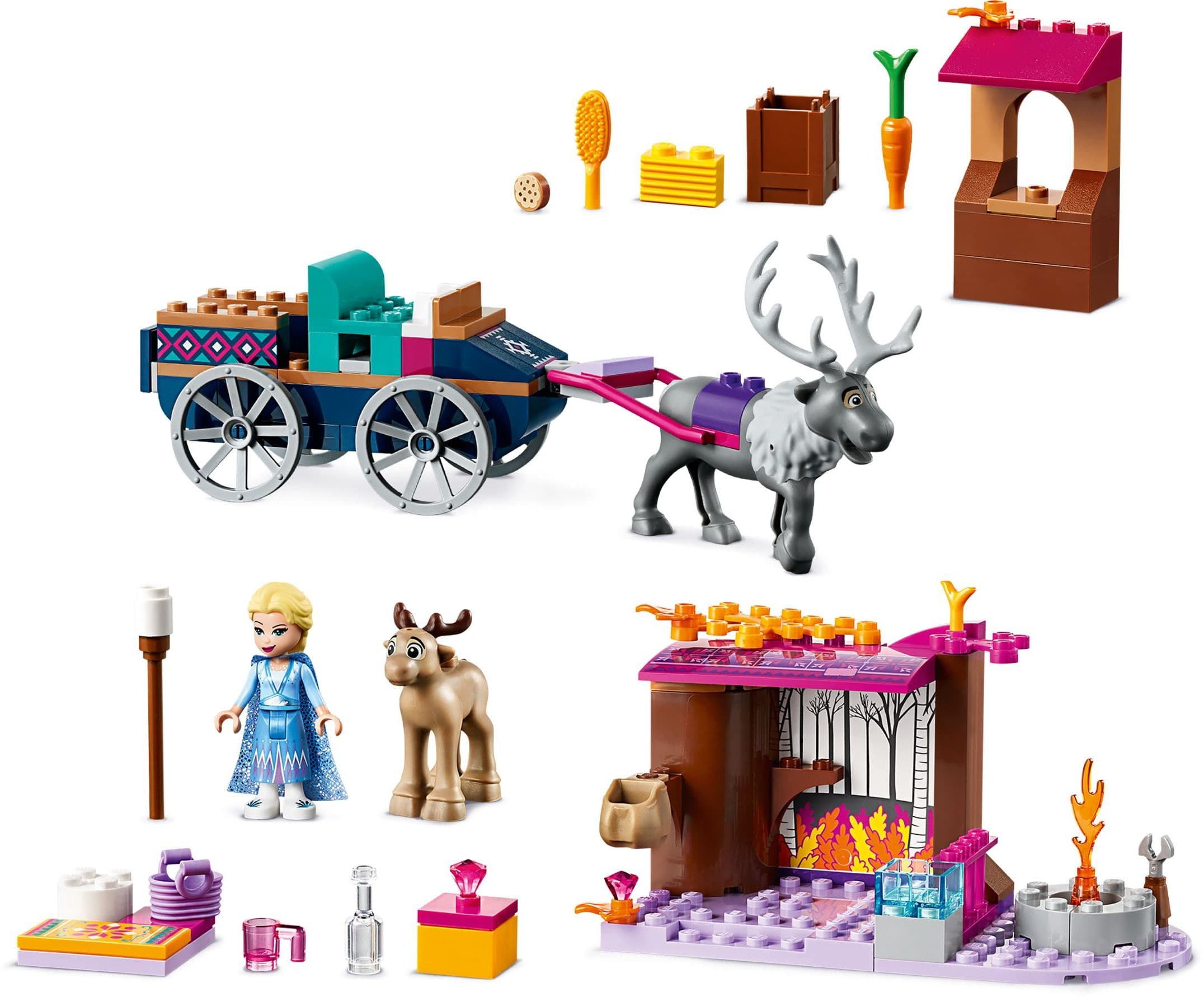 Elsa's Wagon Adventure