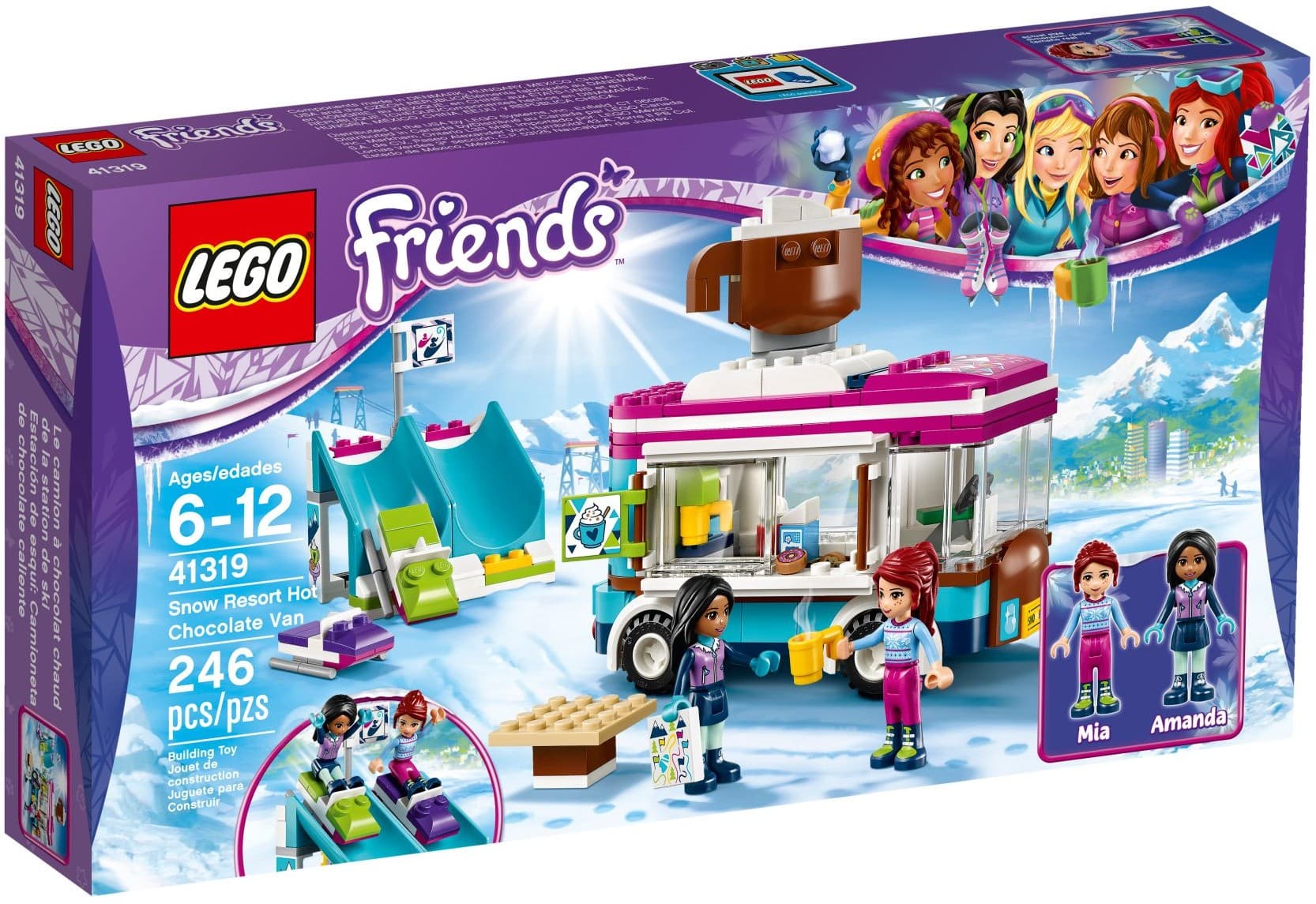 Snow Resort Hot Chocolate Van