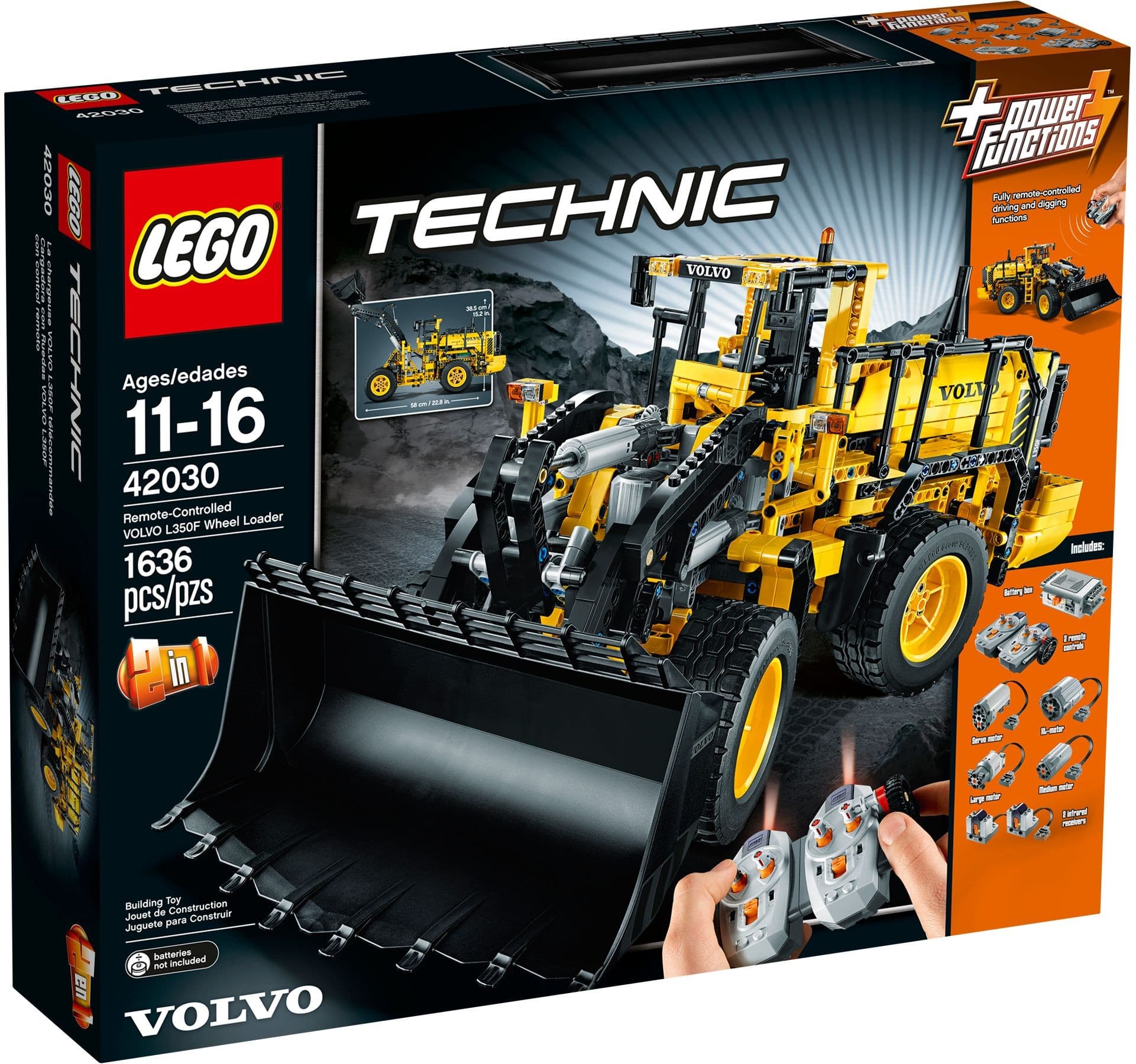 Remote-Controlled Volvo L350F Wheel Loader