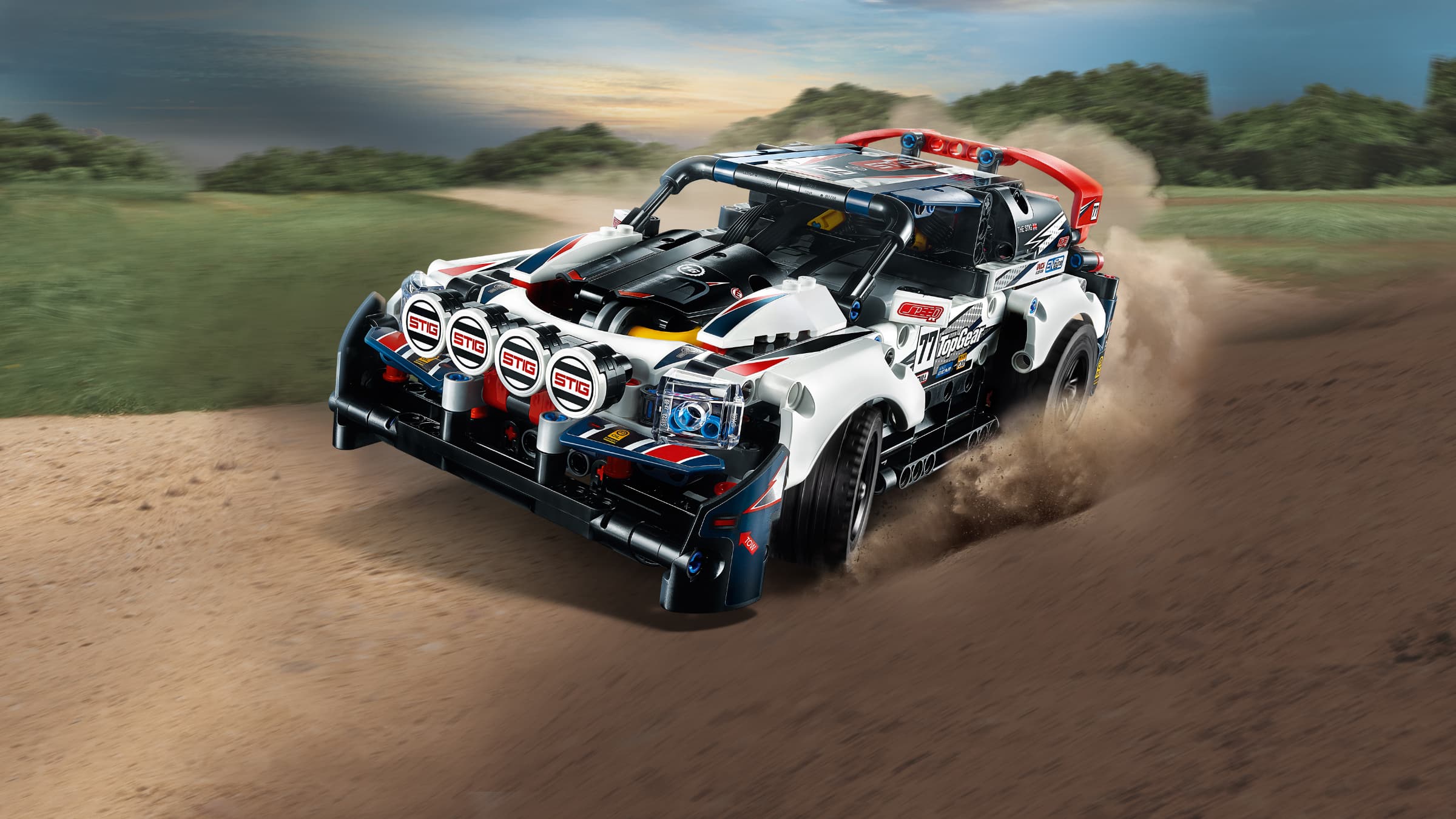 App-Controlled Top Gear Rally Car