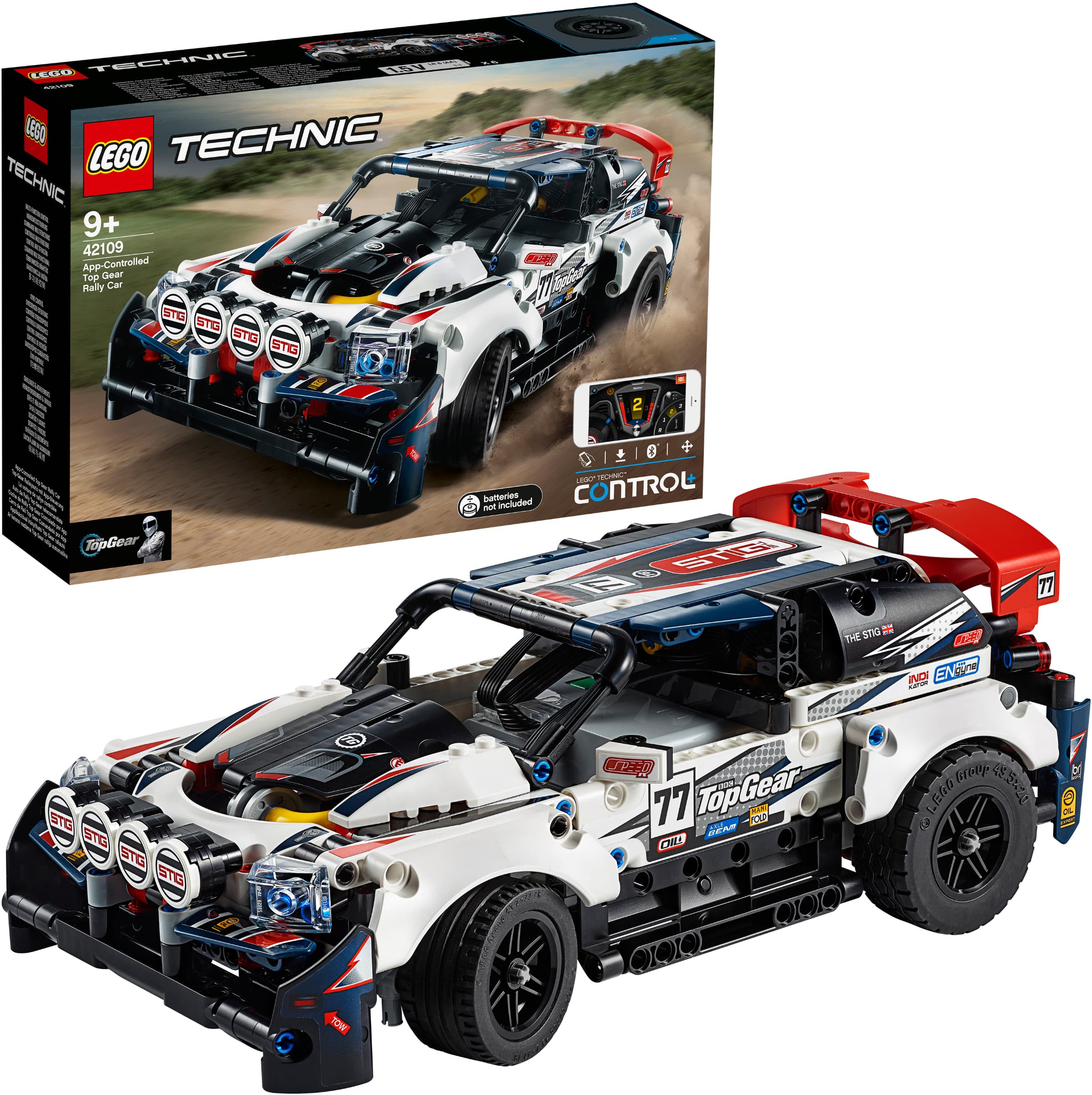 App-Controlled Top Gear Rally Car