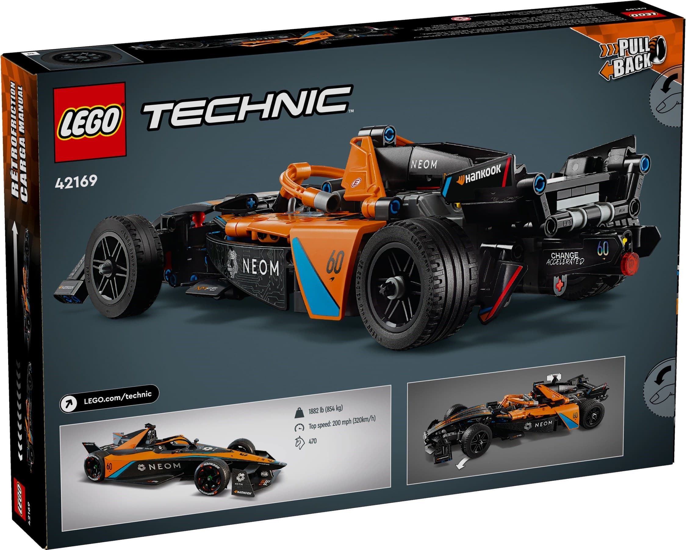 NEOM McLaren Formula E Race Car