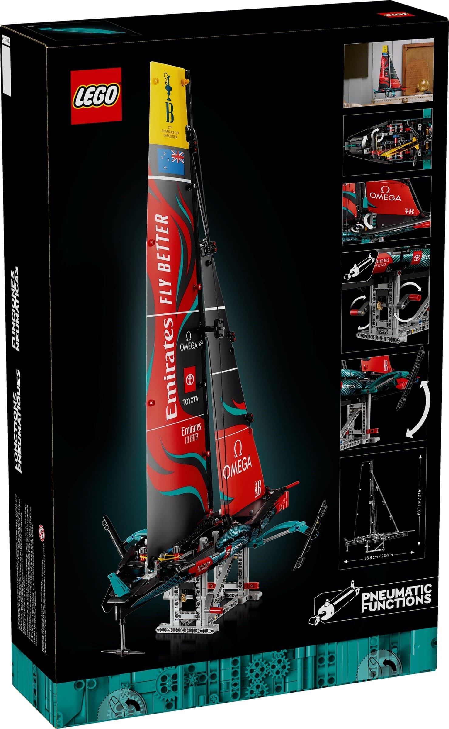 Emirates Team New Zealand AC75 Yacht