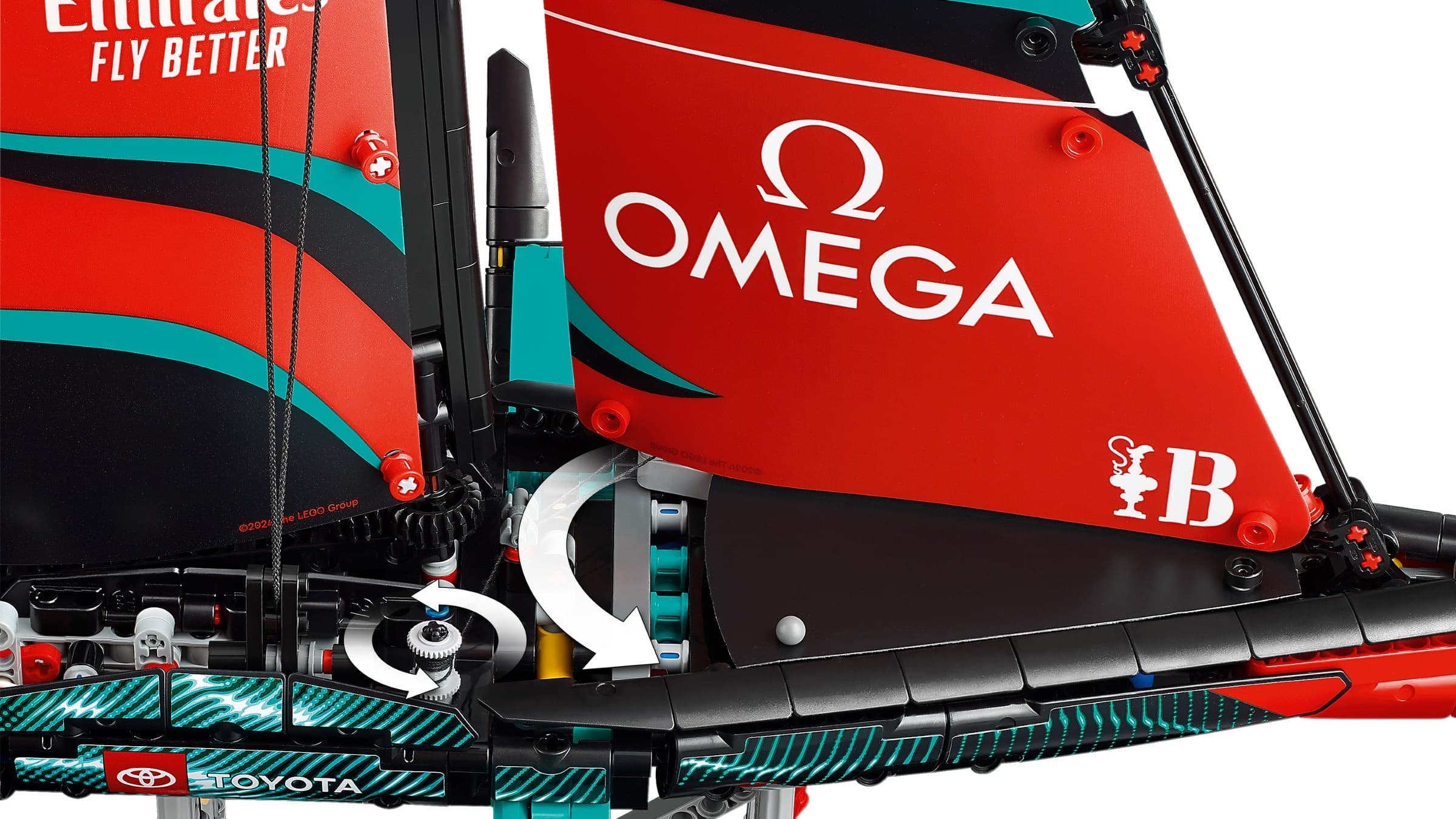Emirates Team New Zealand AC75 Yacht