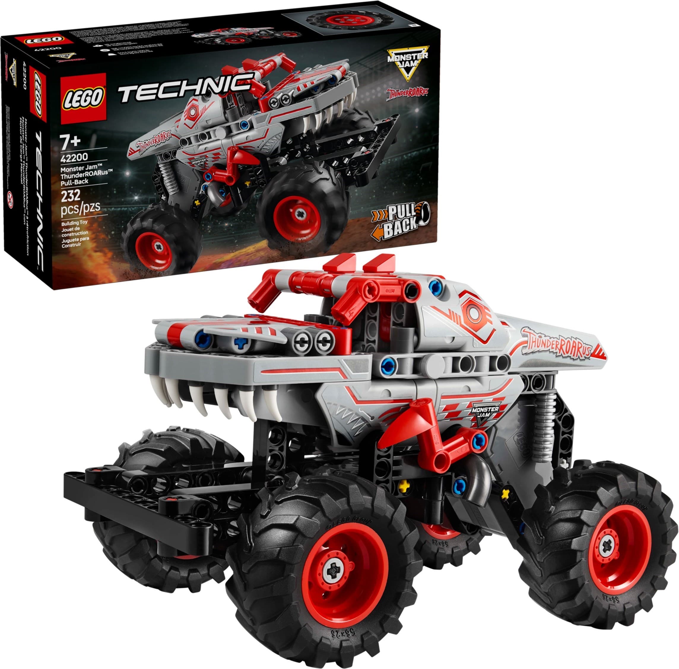 Monster Jam ThunderROARus Pull-Back