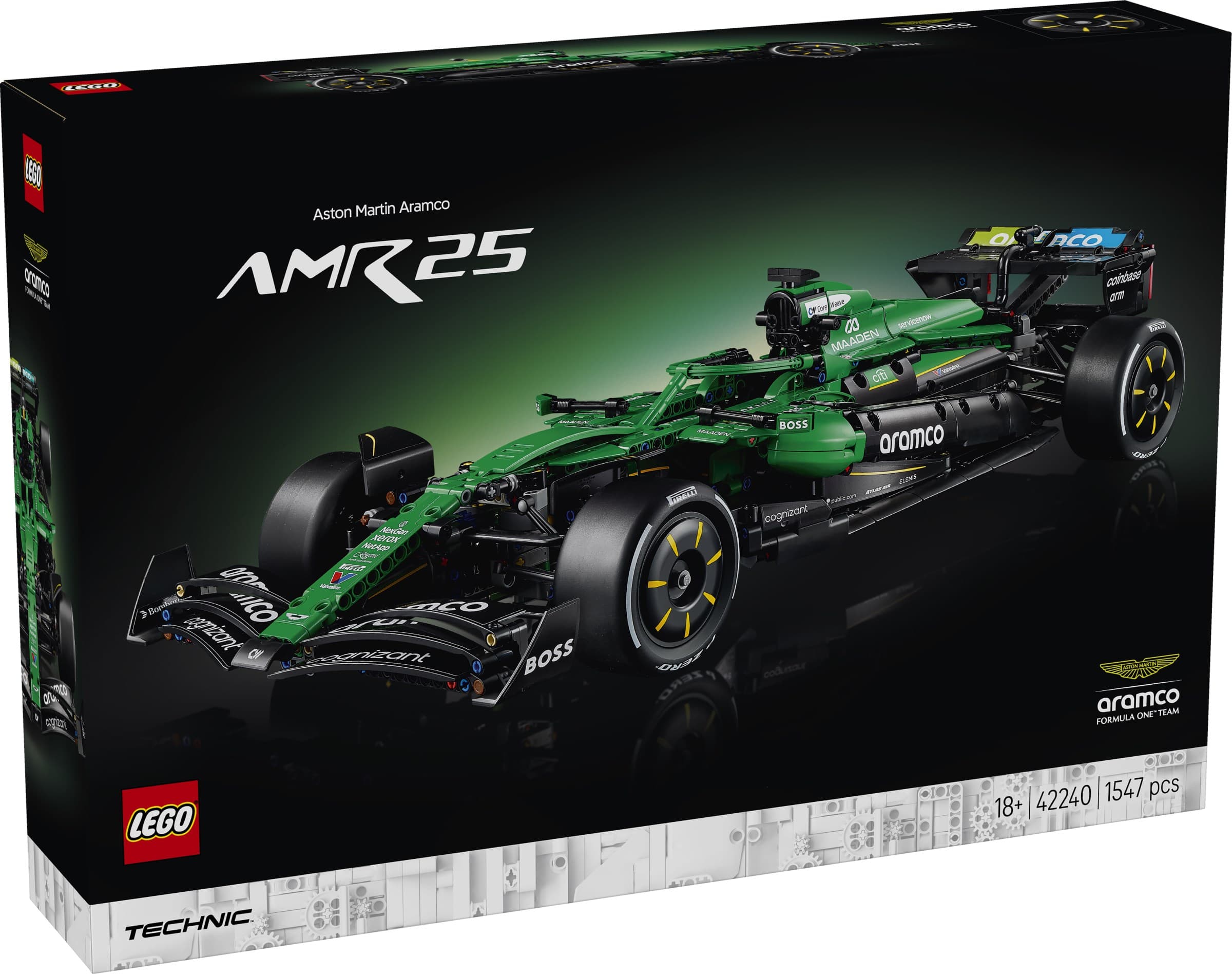 Aston Martin Aramco AMR25 F1 Car