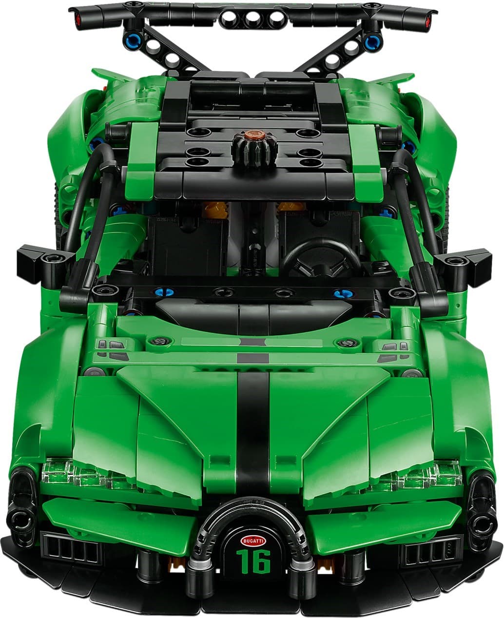 Green Bugatti Chiron Pur Sport Hypercar