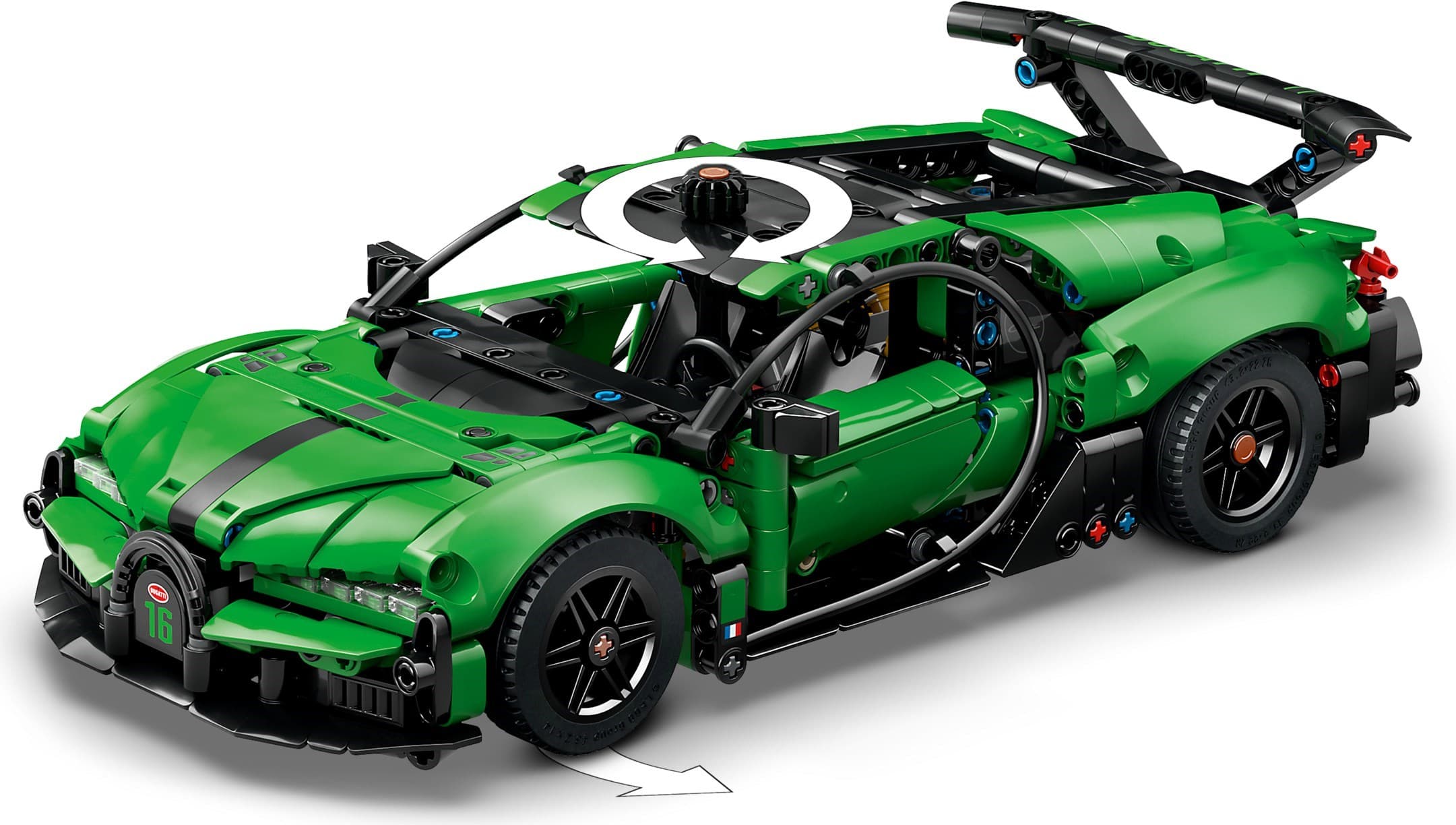 Green Bugatti Chiron Pur Sport Hypercar