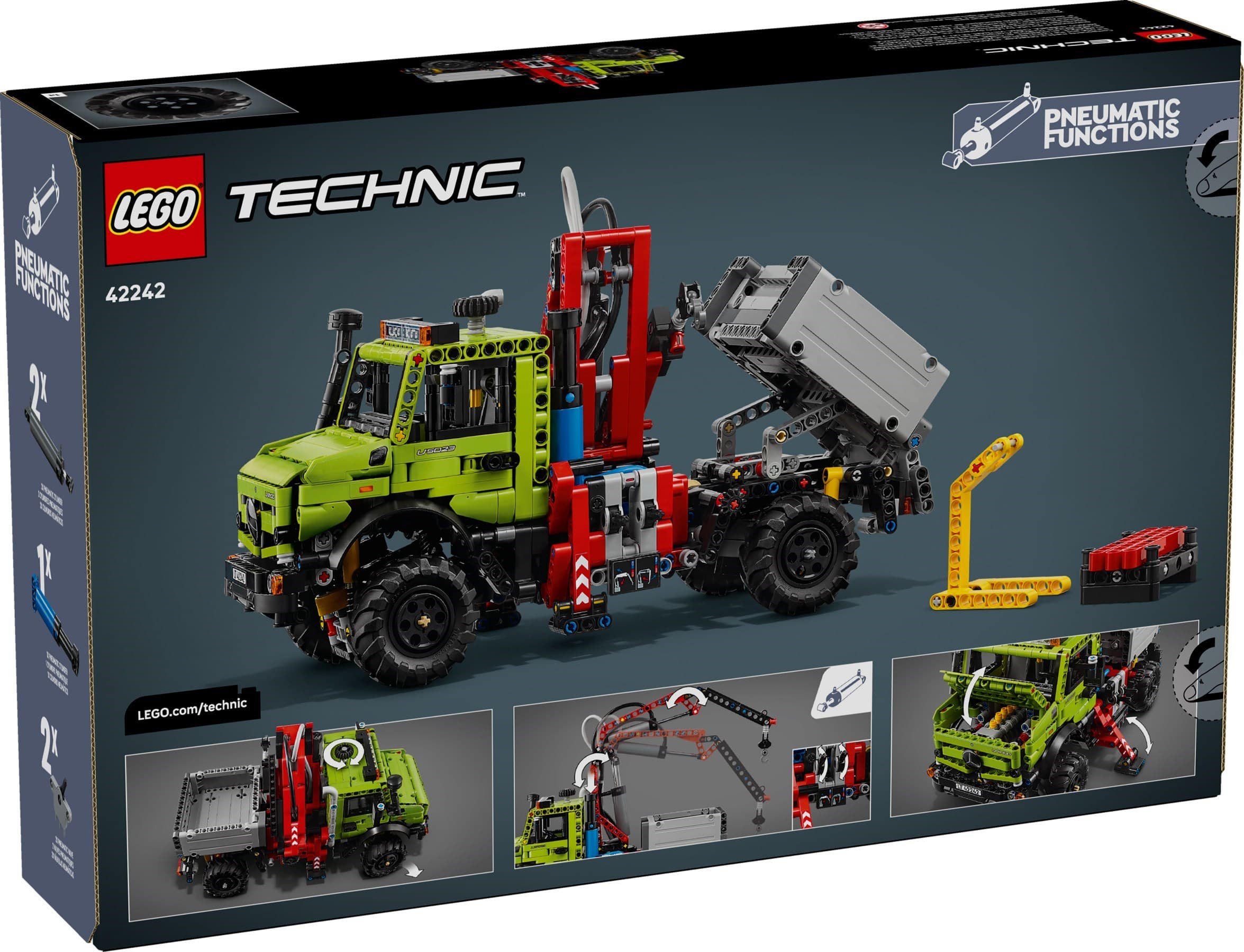 Mercedes-Benz Unimog U 5023 with Crane