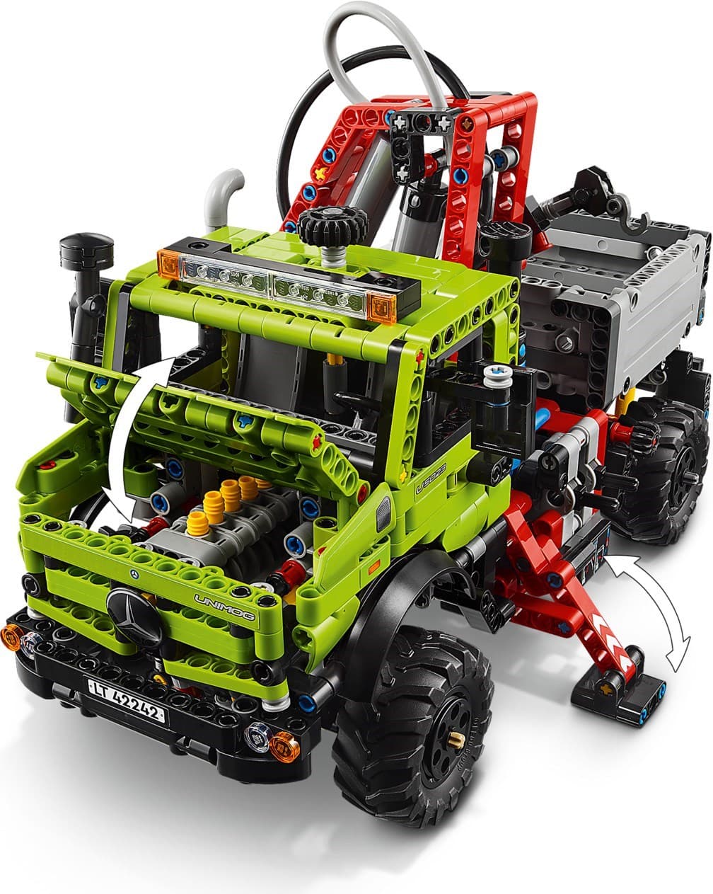 Mercedes-Benz Unimog U 5023 with Crane