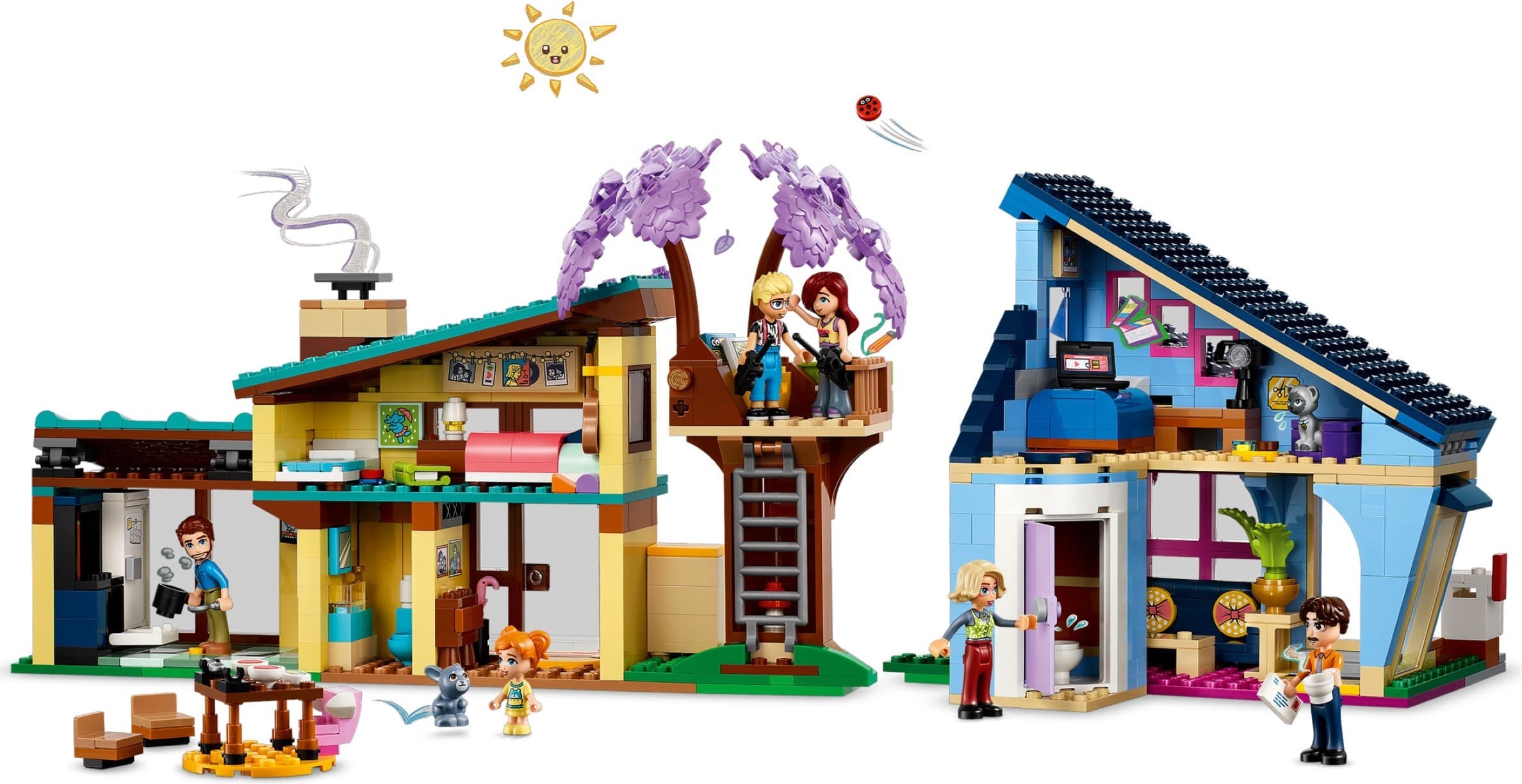Olly's and Paisley's Family Homes