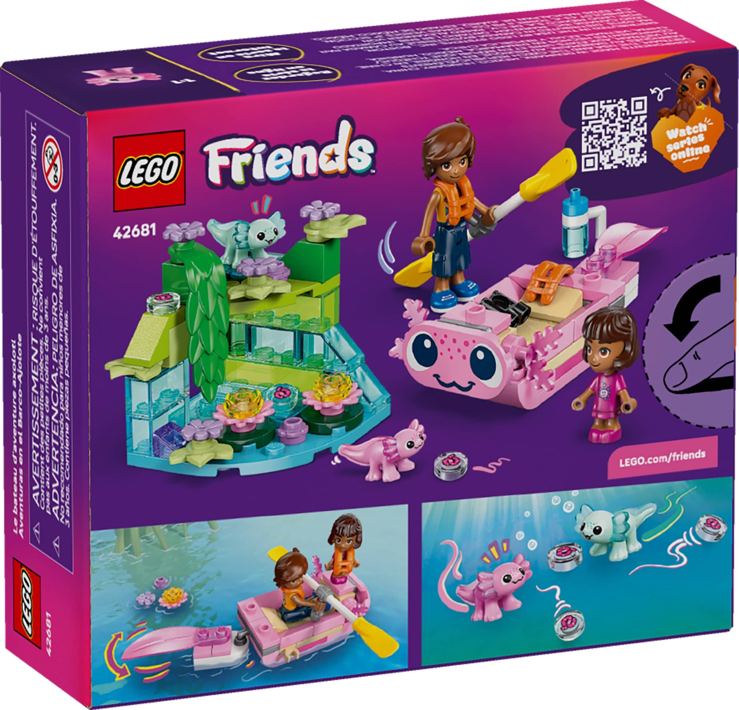 Axolotl Adventure Boat