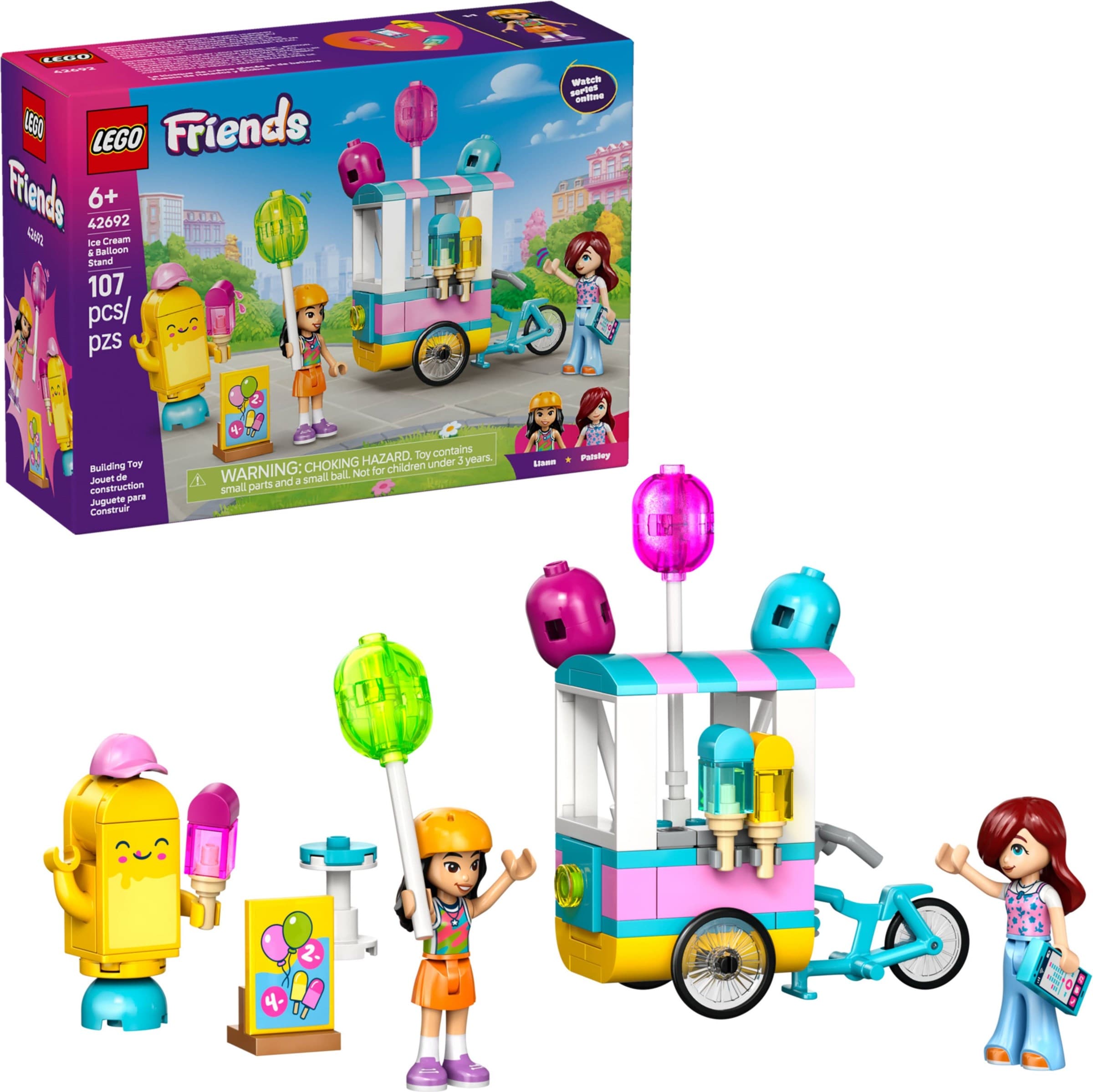 Ice Cream & Balloon Stand