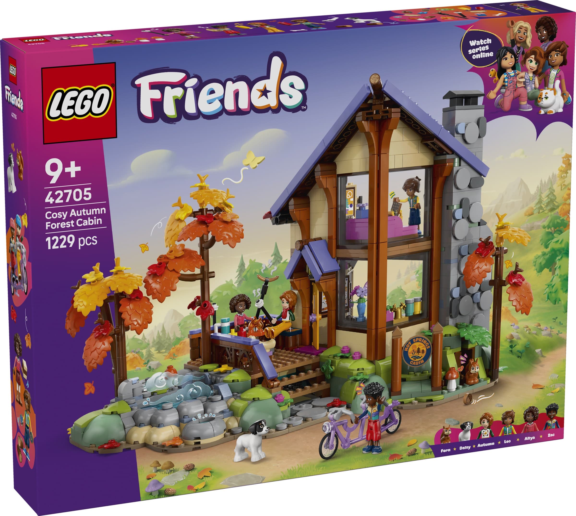 Cozy Fall Forest Cabin