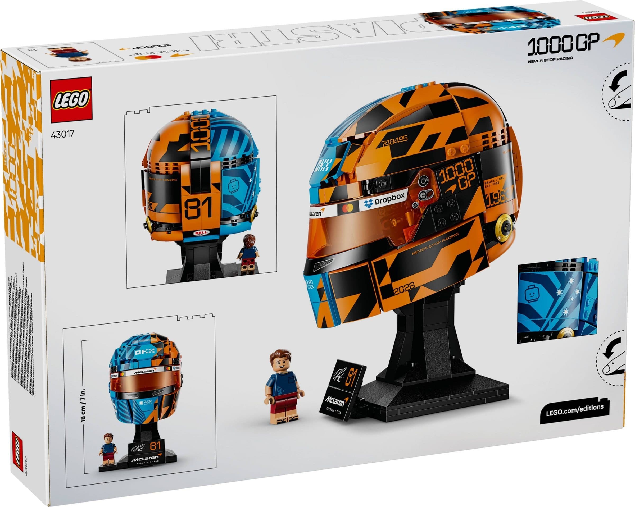 McLaren Mastercard F1 Team Oscar Piastri Helmet
