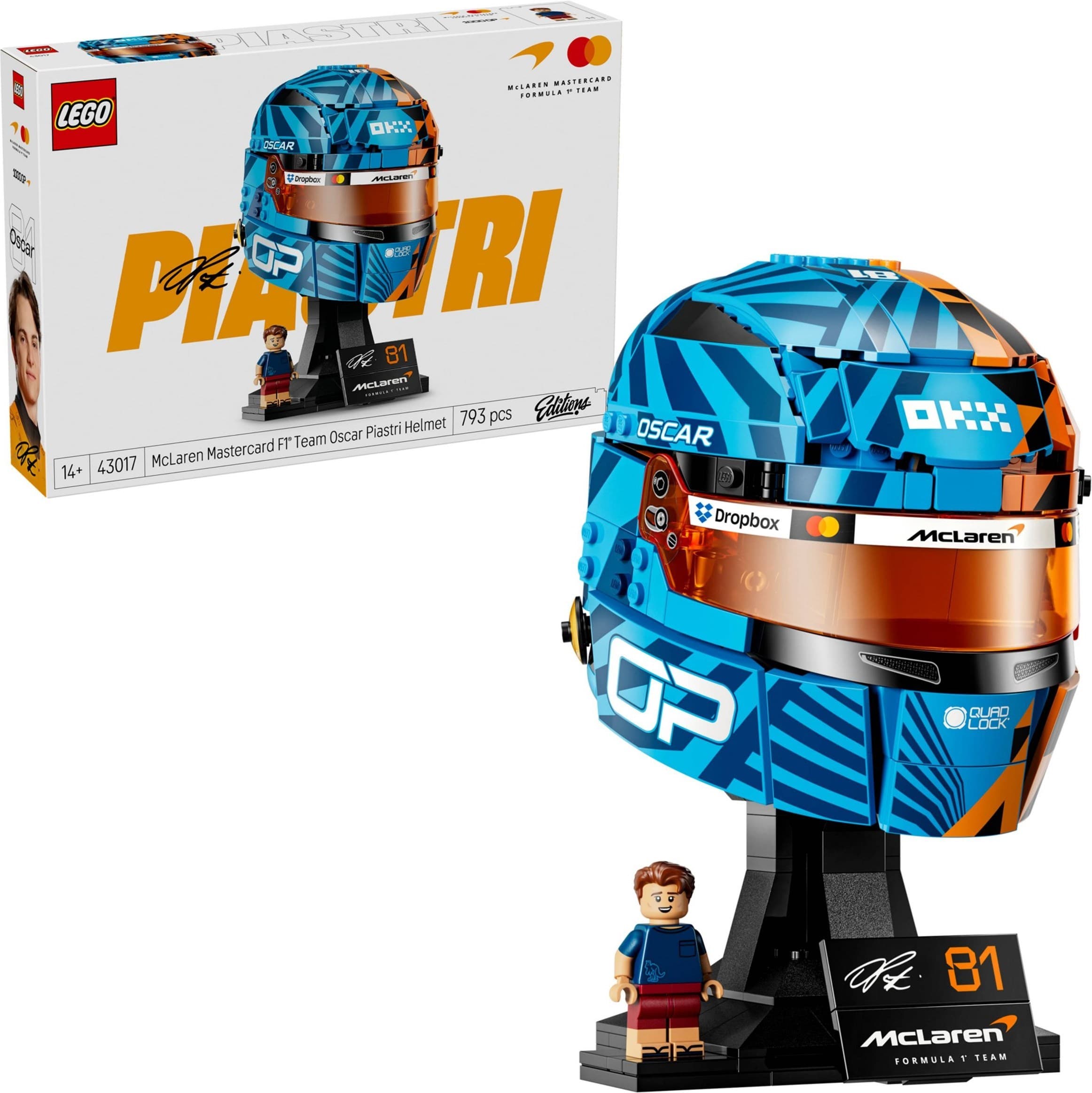 McLaren Mastercard F1 Team Oscar Piastri Helmet